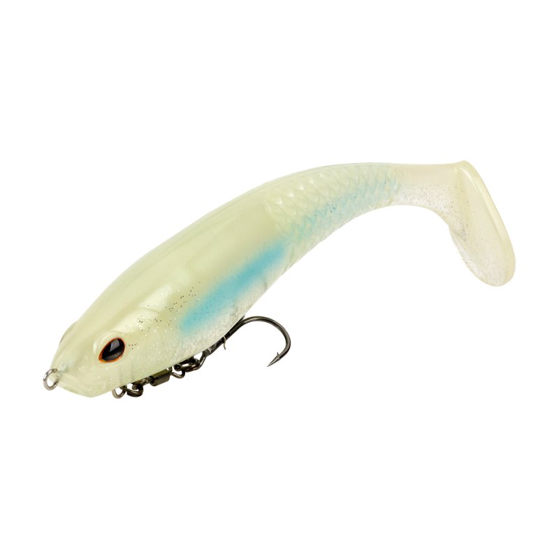 Berkley PowerBait&reg; CullShad Fishing Bait, Hitch, 8 in, Soft Swimbait, Equipped with Fusion19&trade; Hook, Smart Weighting System