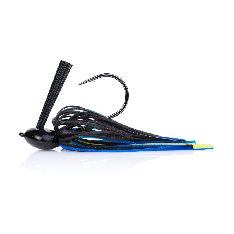 Berkley Powerbait Flipping 1/2 oz Jig Black Blue Chartreuse, 5/8 Oz - Fresh Water Jigs And Spoons at Academy Sports