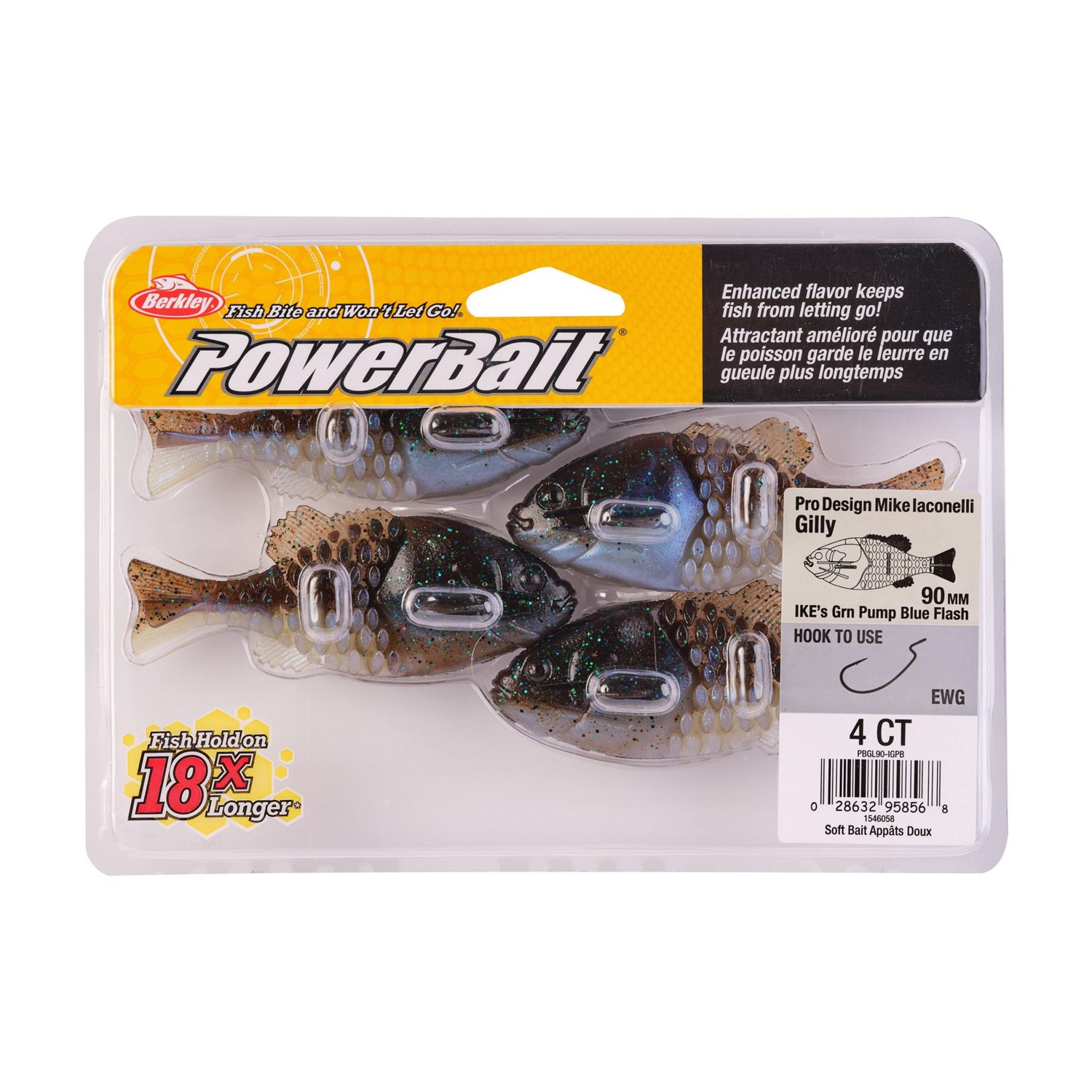 Berkley PowerBait Gilly 3.5 in Soft Bait 4-Pack - view number 4