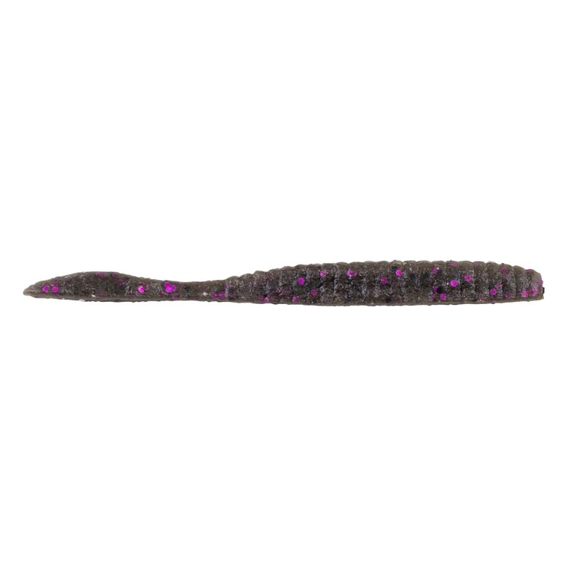 Berkley PowerBait MaxScent Flat Worm 10 Pack Smoke Black Purple - Frsh Wtr Soft Plastic at Academy Sports
