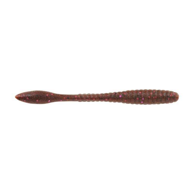 Berkley PowerBait MaxScent Flat Worm 8 Pack Cinnamon Purple - Frsh Wtr Soft Plastic at Academy Sports