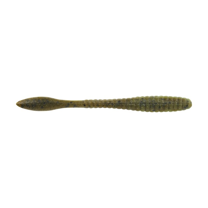Berkley PowerBait MaxScent Flat Worm 8 Pack Green Pumpkin/Watermelon - Frsh Wtr Soft Plastic at Academy Sports