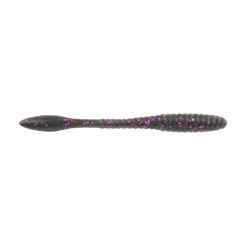 Berkley PowerBait MaxScent Flat Worm 8 Pack Smoke Black Purple - Frsh Wtr Soft Plastic at Academy Sports