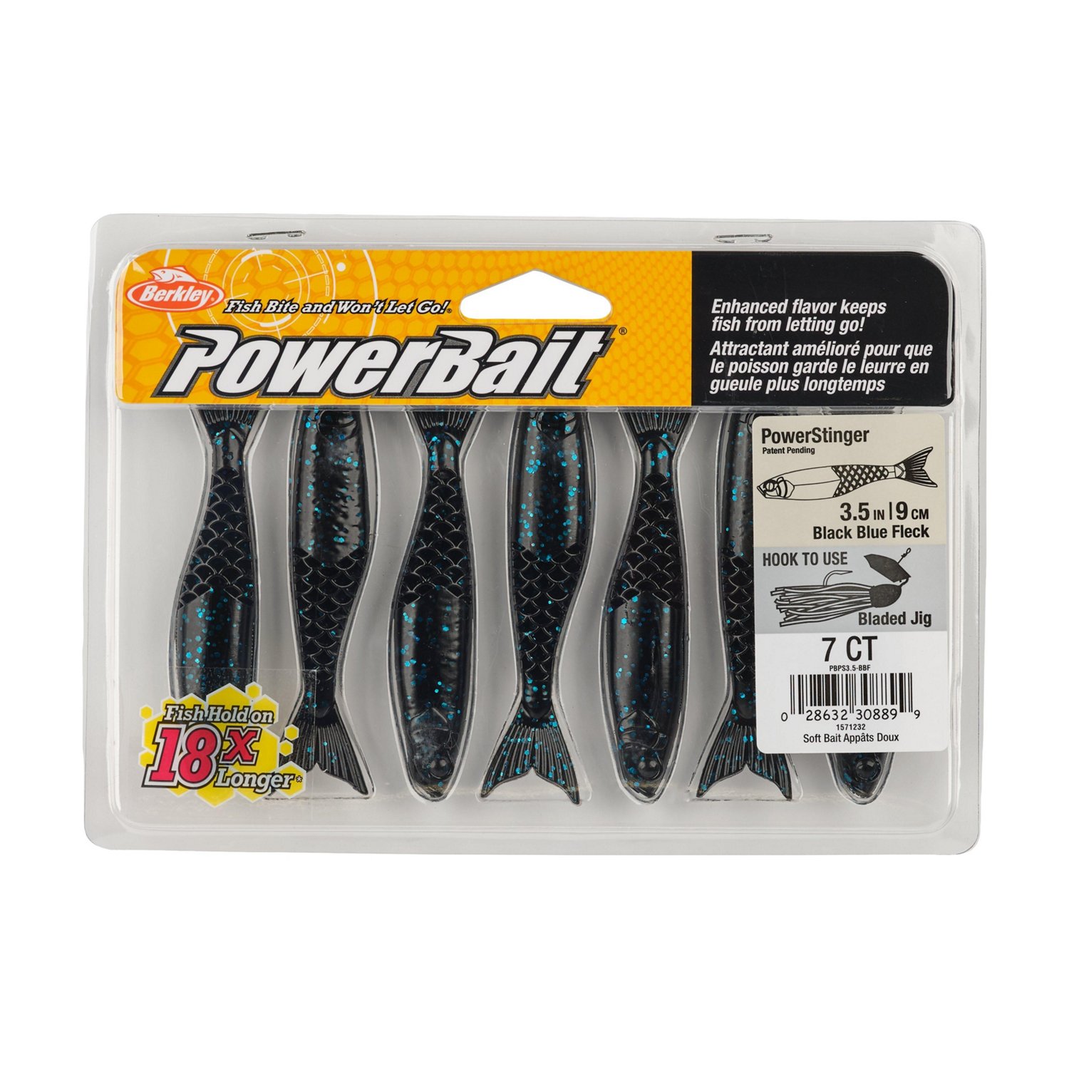 Berkley PowerBait PowerStinger 3.5 Sun Gill 7-PackLur