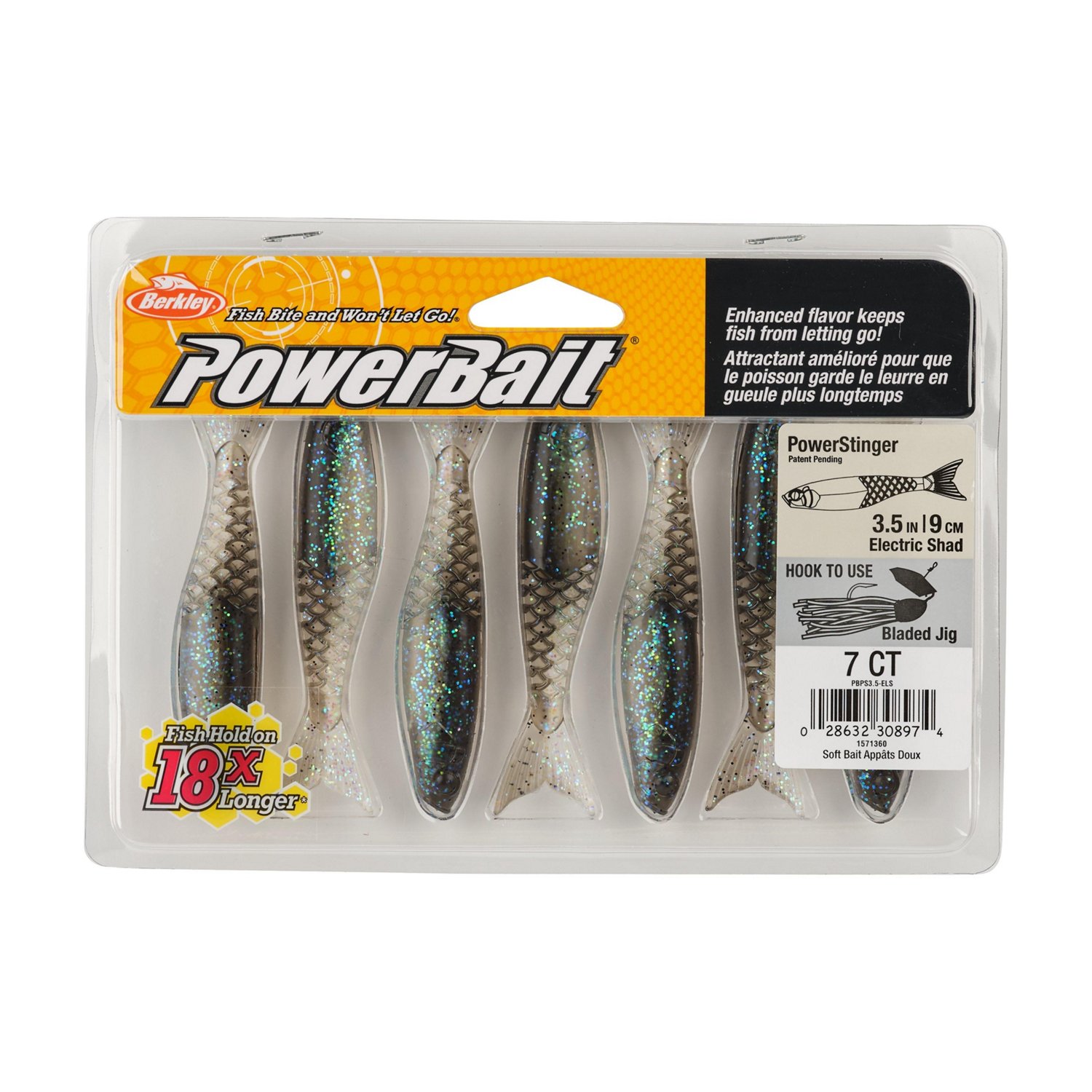 Berkley PowerBait PowerStinger 3.5 in Sun Gill 7-PackLur                                                                         - view number 4