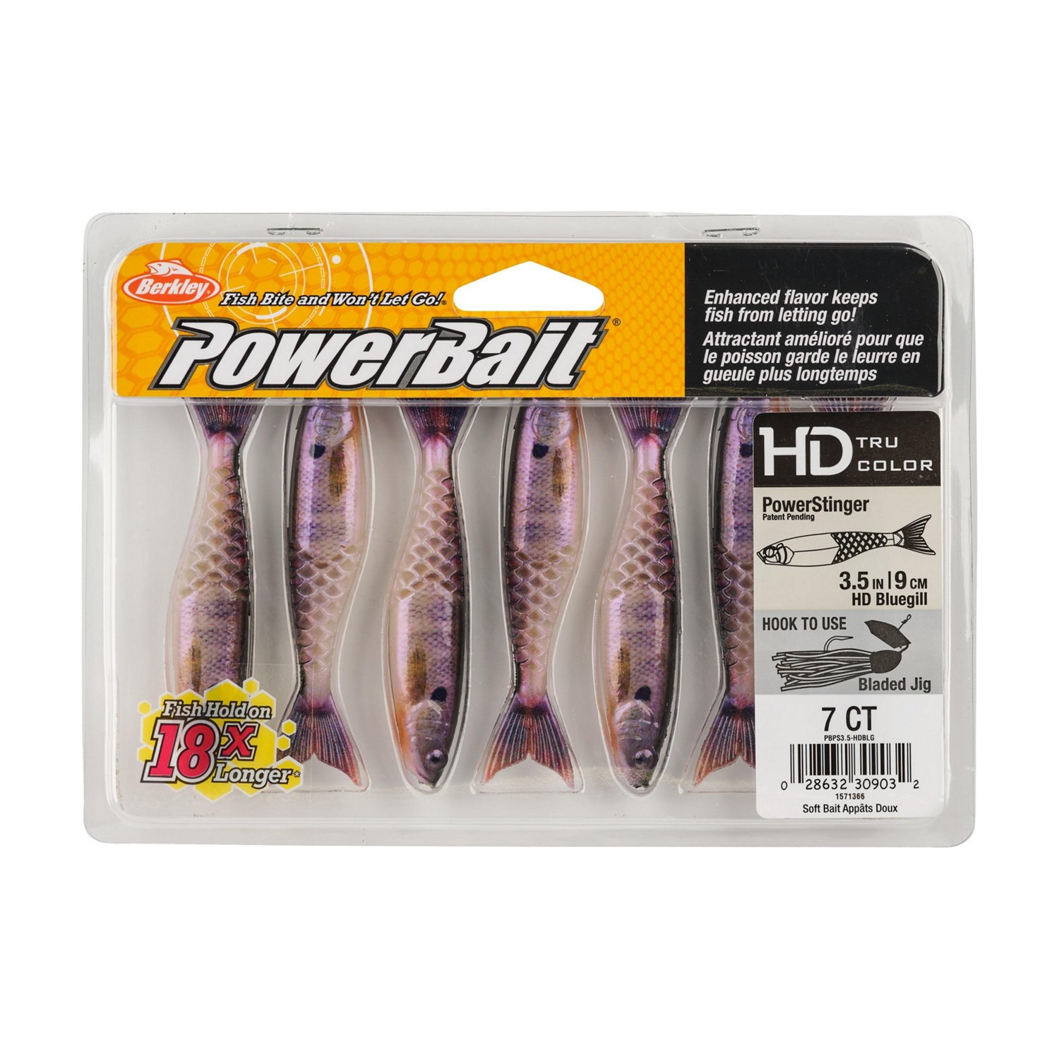 Berkley PowerBait PowerStinger 3.5 in Sun Gill 7-PackLur - view number 4