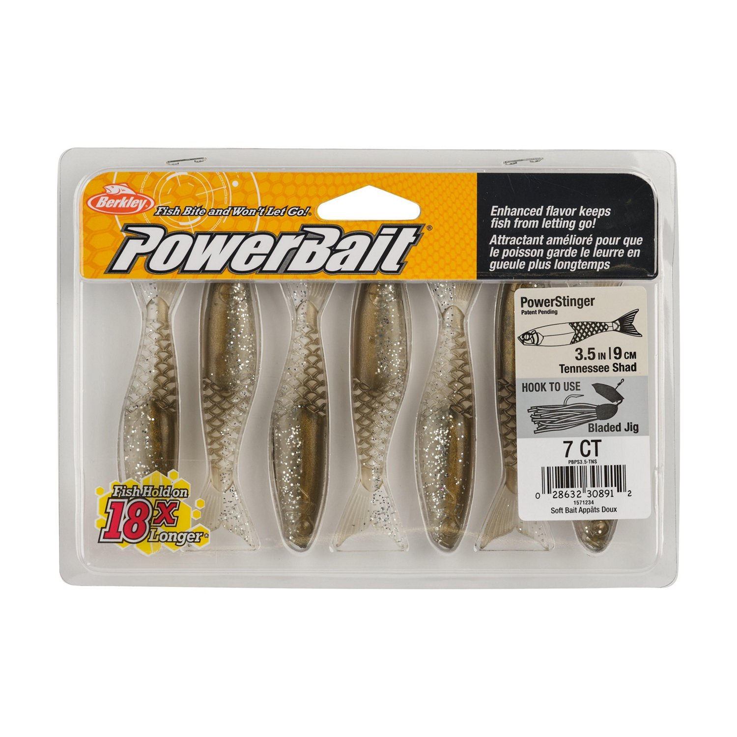 Berkley PowerBait PowerStinger 3.5 in Sun Gill 7-PackLur - view number 4
