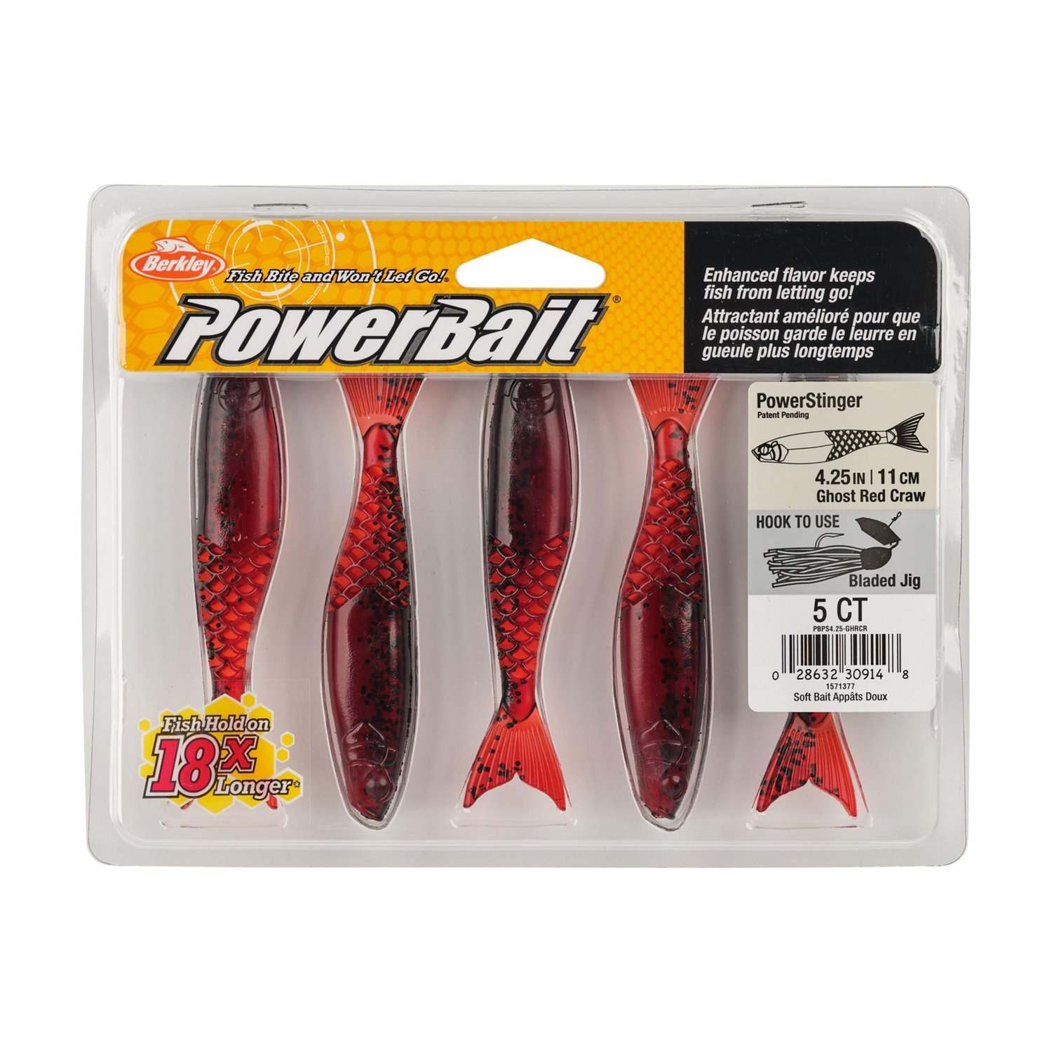 Berkley PowerBait PowerStinger 4.25 inch 5 Pack - view number 5