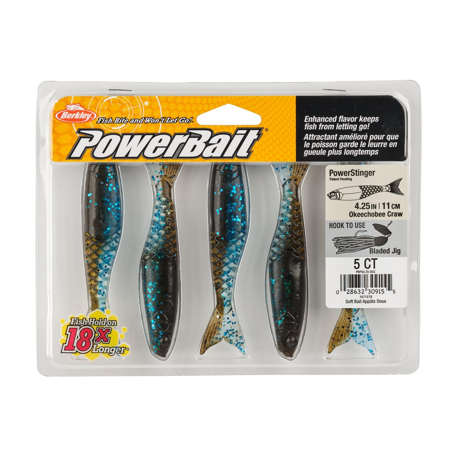 Berkley PowerBait PowerStinger 4.25 inch 5 Pack - view number 5