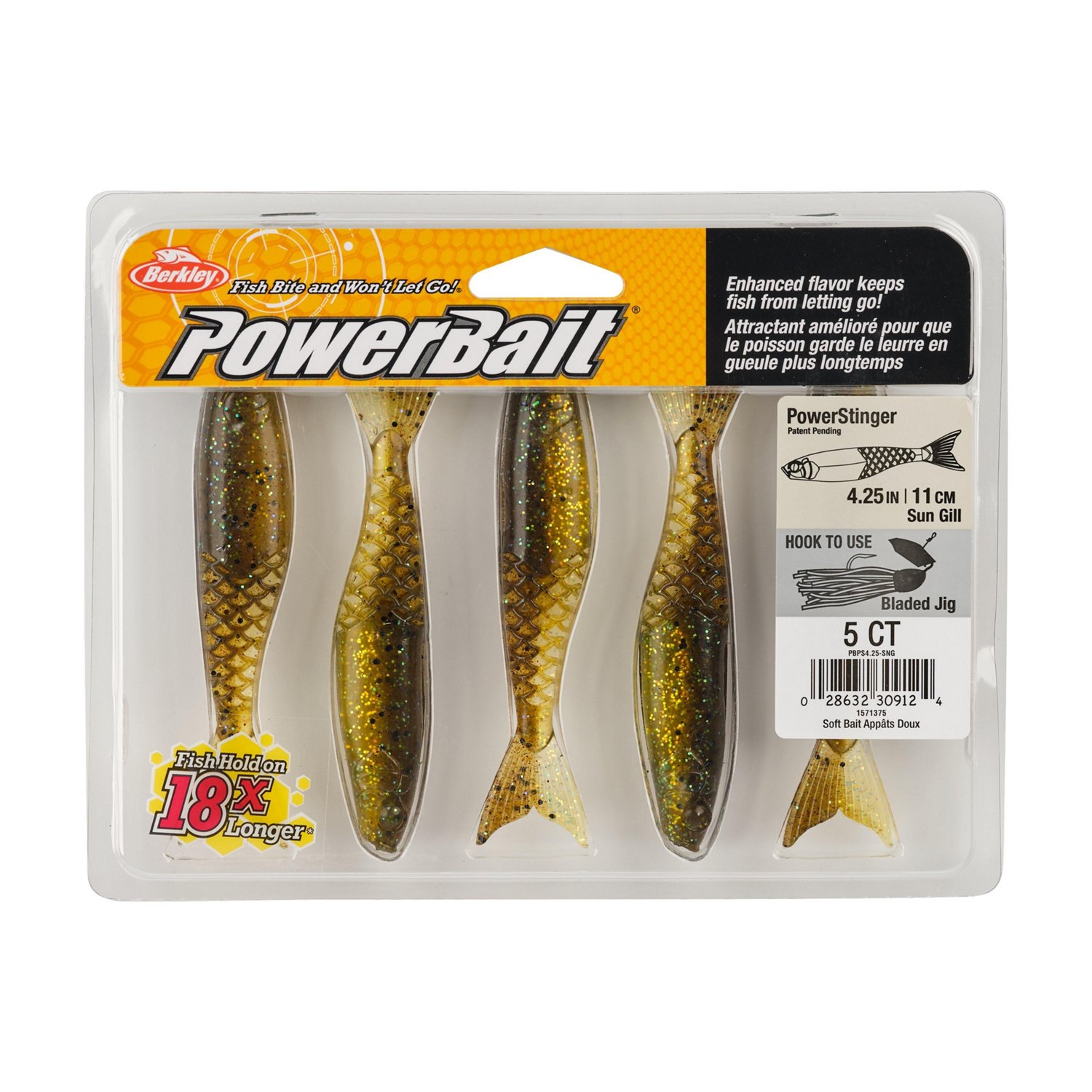 Berkley PowerBait PowerStinger 4.25 inch 5 Pack - view number 5