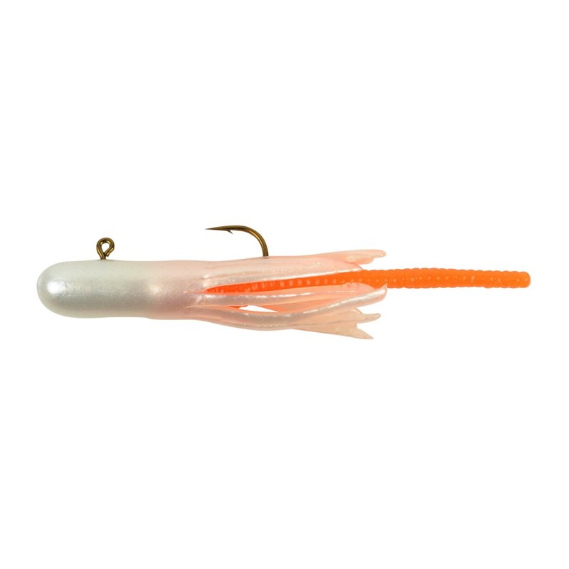 Berkley PowerBait Pre-Rigged 1/16 oz Atomic Teasers 3-Pack Pearl/Orange - Frsh Wtr Soft Plastic at Academy Sports