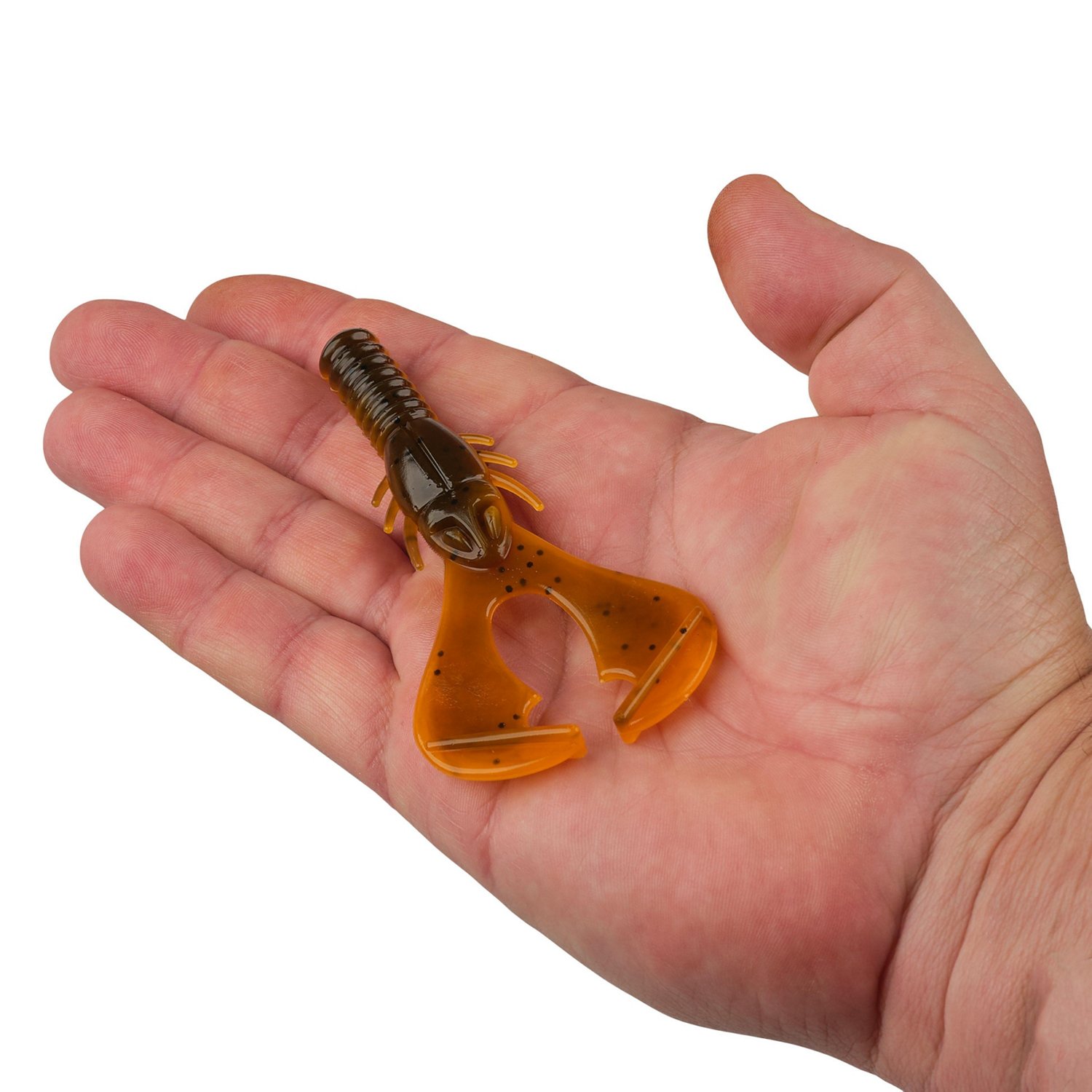 Berkley PowerBait Shape 108 4 in Black Blue Fleck Baits 6-Pack - view number 3