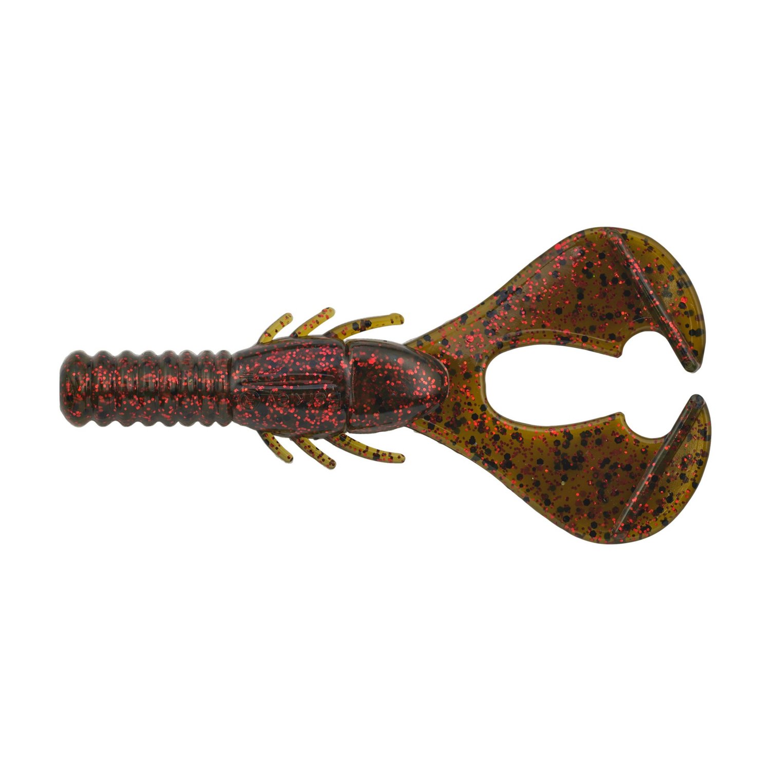 Berkley PowerBait Shape 108 4 in Black Blue Fleck Baits 6-Pack - view number 2