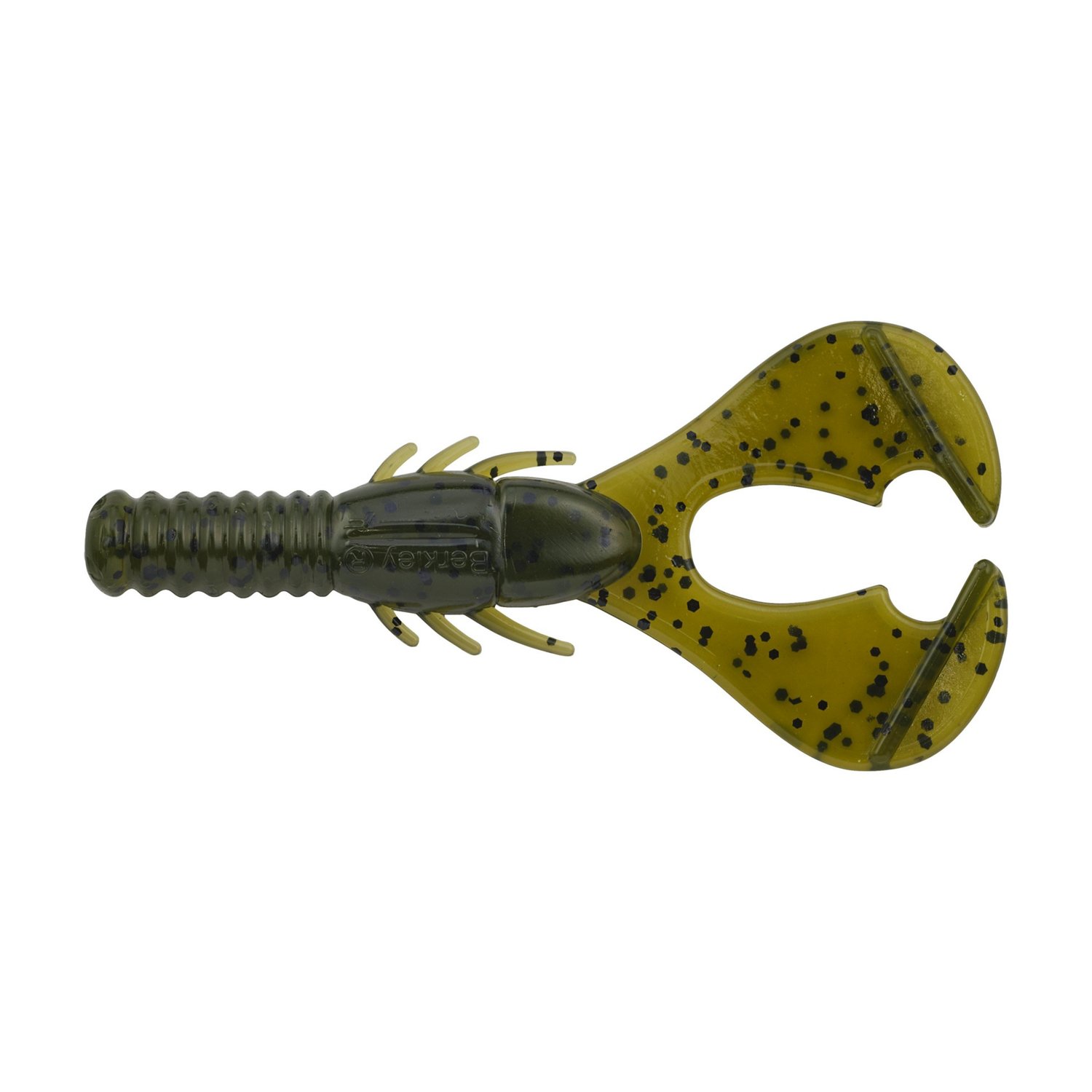 Berkley PowerBait Shape 108 4 in Black Blue Fleck Baits 6-Pack - view number 2