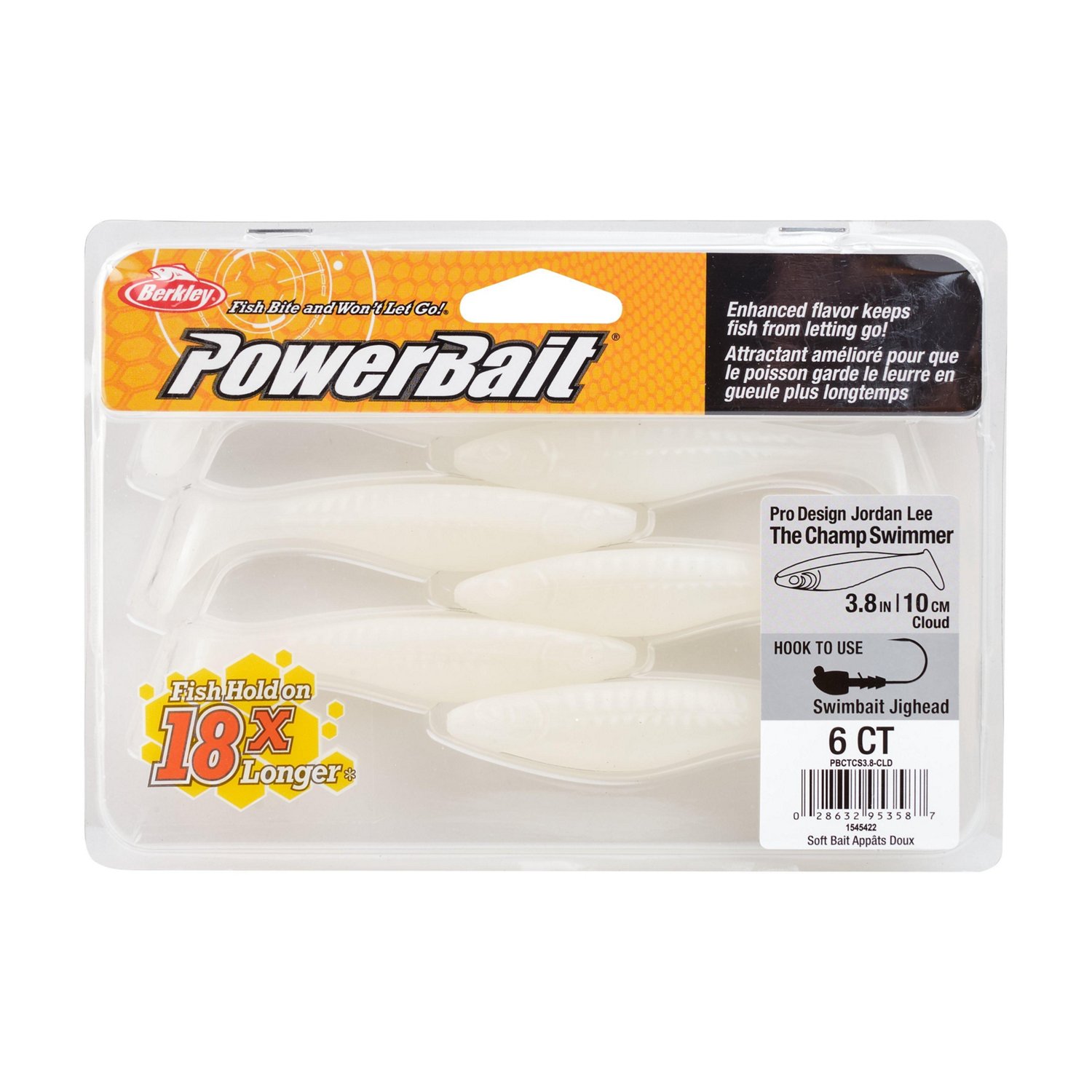 Berkley PowerBait The Champ Swimmer 3.8 inch 6 Pack - view number 4