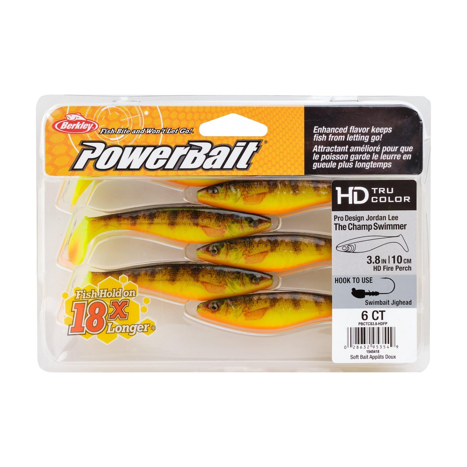 Berkley PowerBait The Champ Swimmer 3.8 inch 6 Pack - view number 4