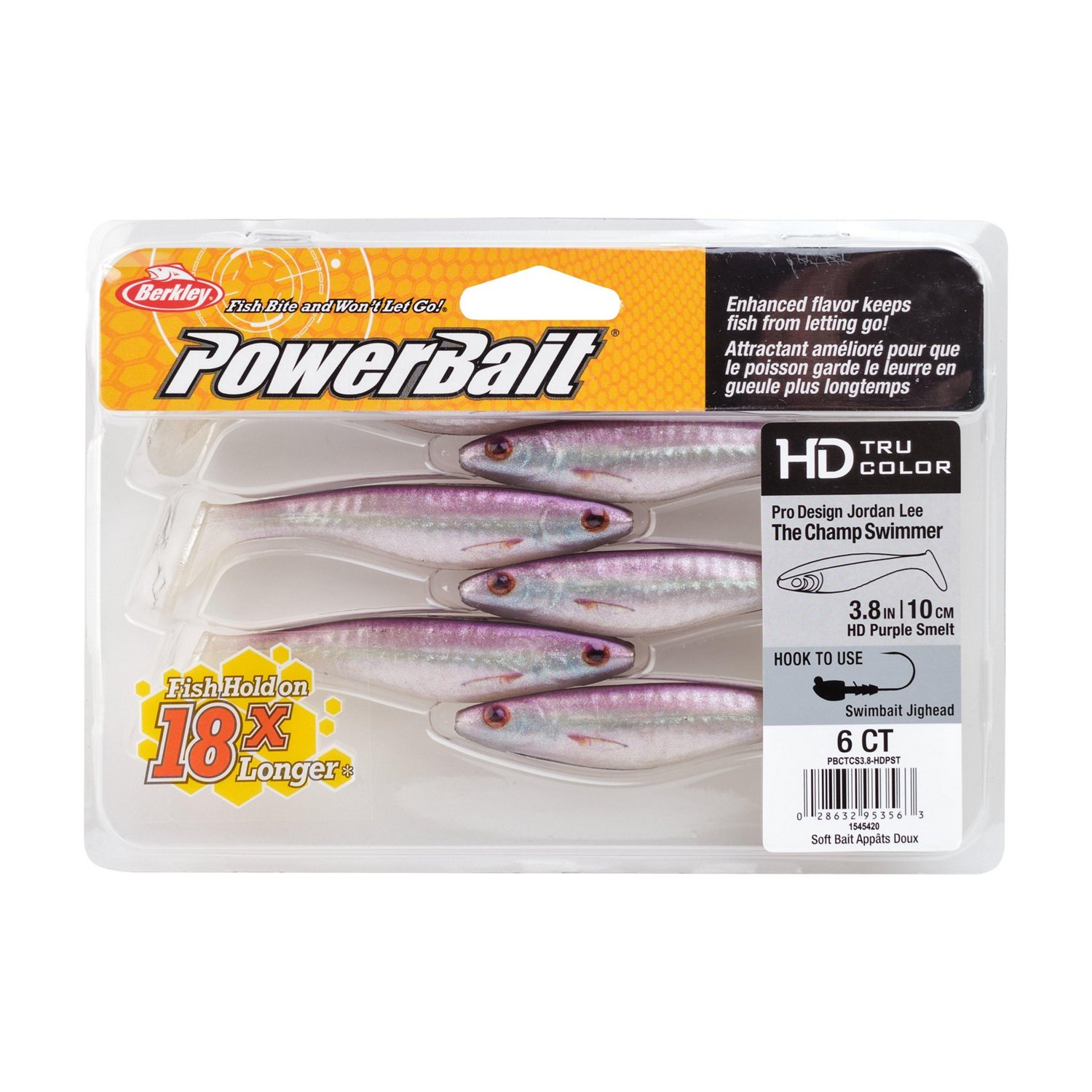Berkley PowerBait The Champ Swimmer 3.8 inch 6 Pack - view number 4