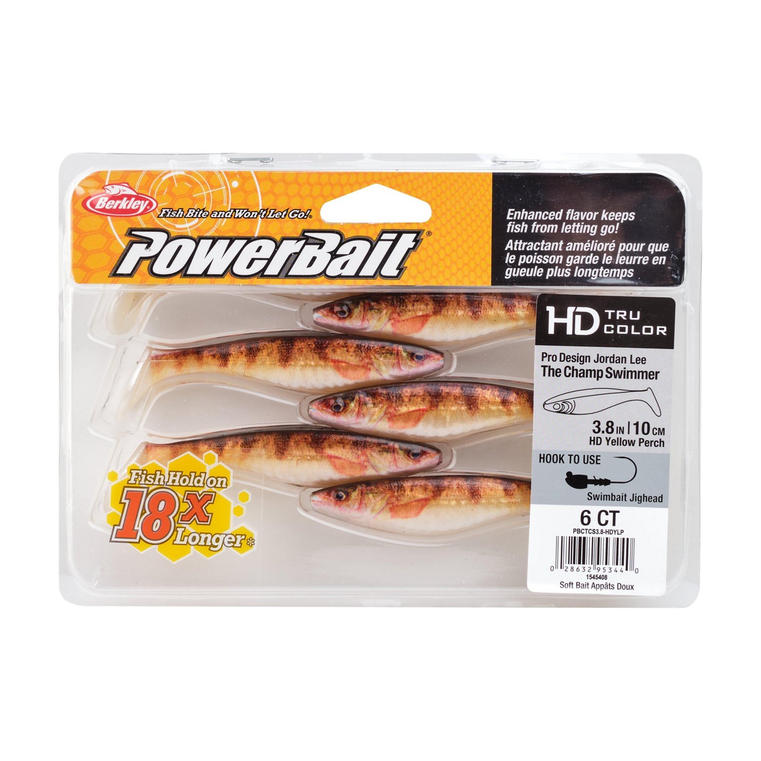 Berkley PowerBait The Champ Swimmer 3.8 inch 6 Pack - view number 4