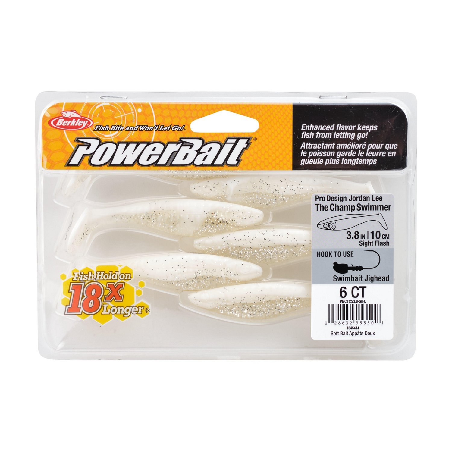 Berkley PowerBait The Champ Swimmer 3.8 inch 6 Pack - view number 4