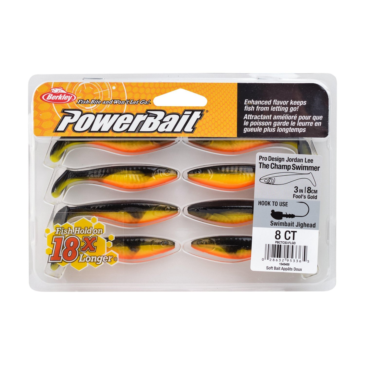 Berkley PowerBait The Champ Swimmer Baits 8-Pack - view number 4