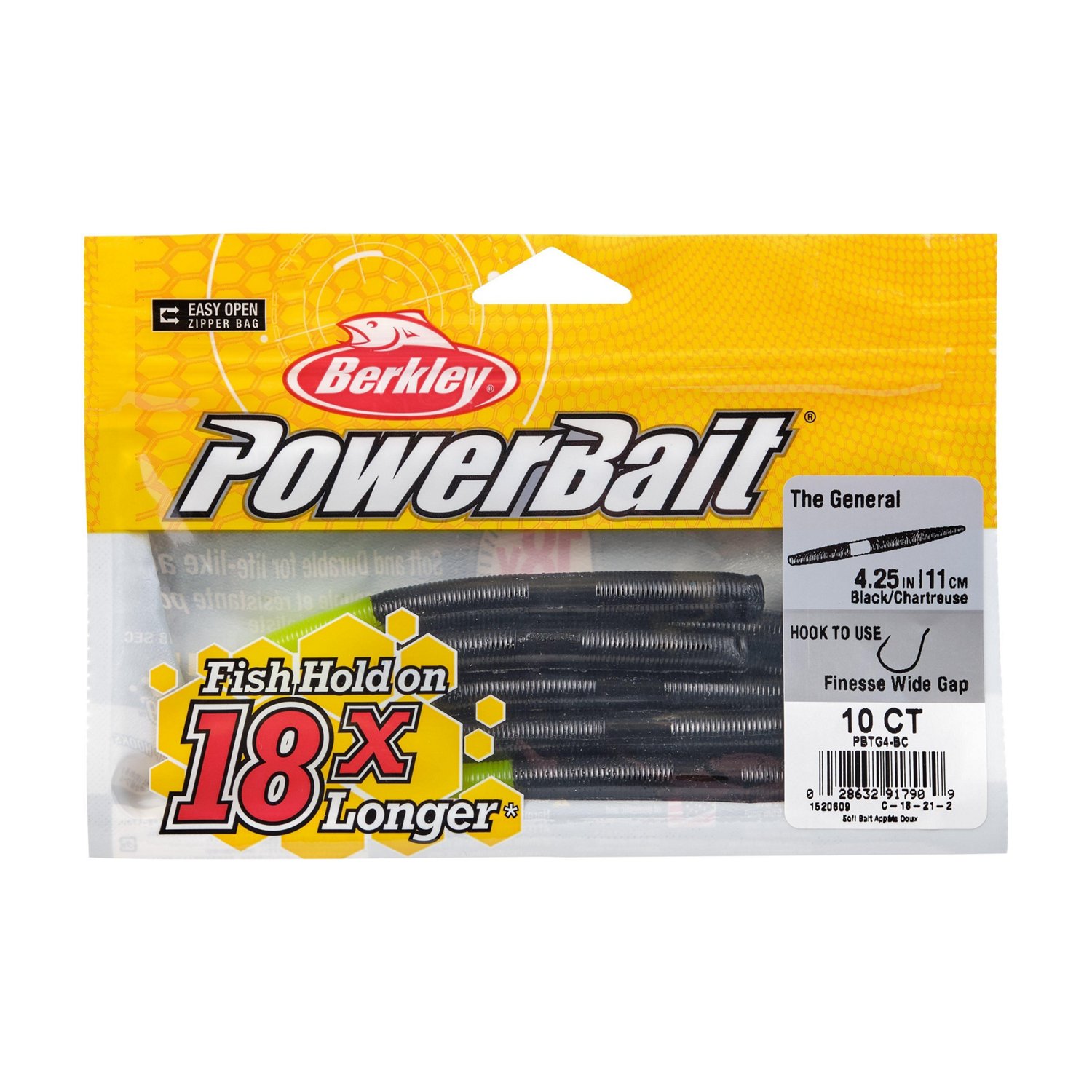Berkley PowerBait The General 4.25 inch 10 Pack - view number 4
