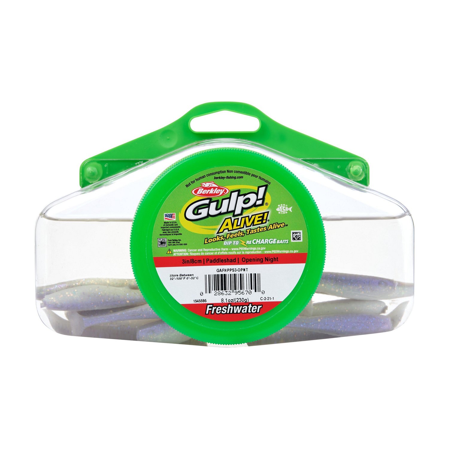 Berkley Gulp Alive Paddleshad Saltwater Soft Bait Half Pint - view number 4