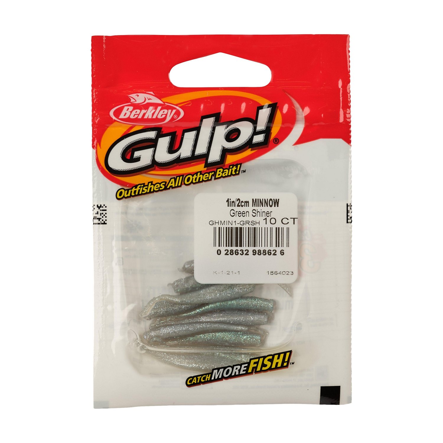 Berkley Gulp! Minnow 1 in Purple Shiner Soft Bait 10-Pack  - view number 4