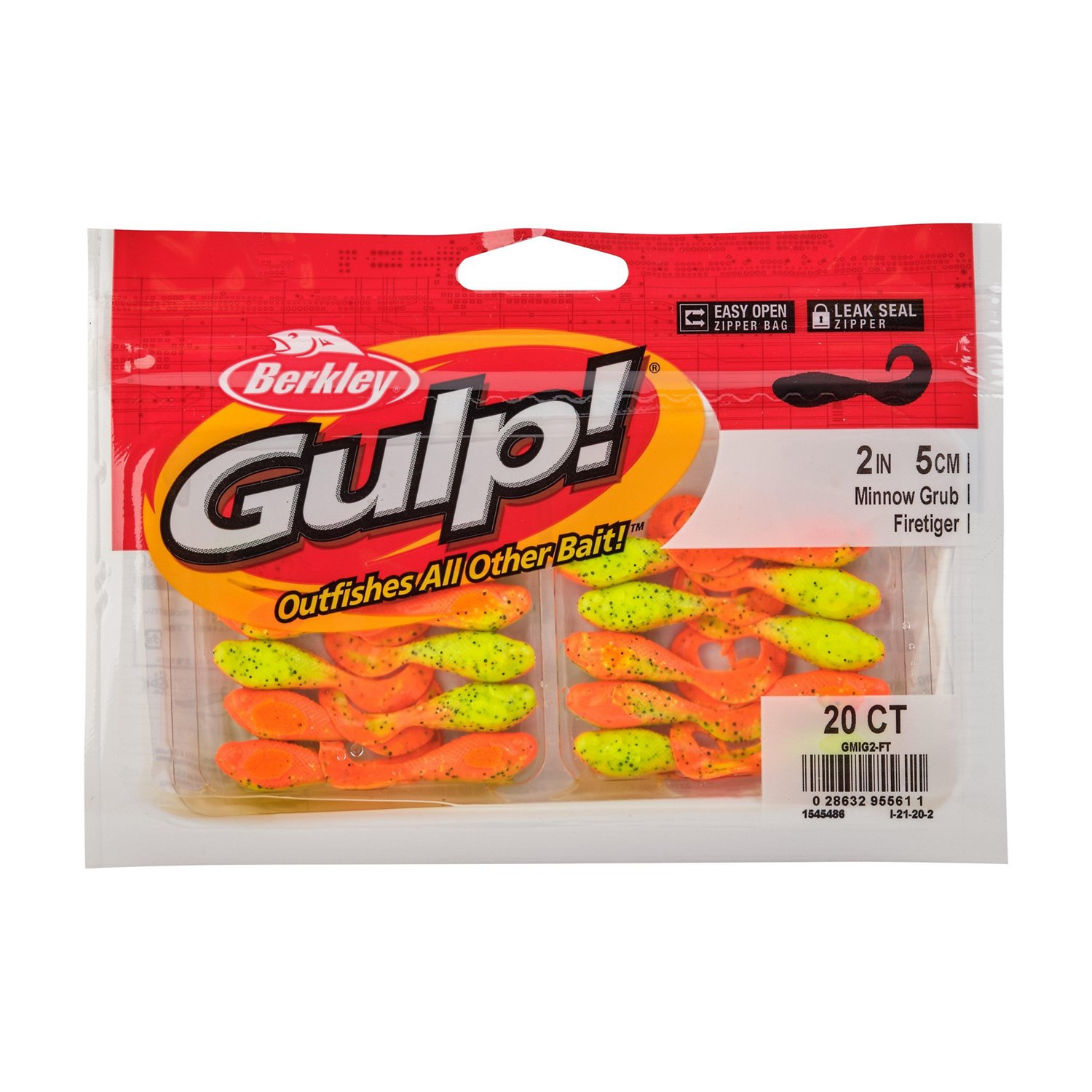 Berkley Gulp Minnow Grub 2 in 20-Pack - view number 4