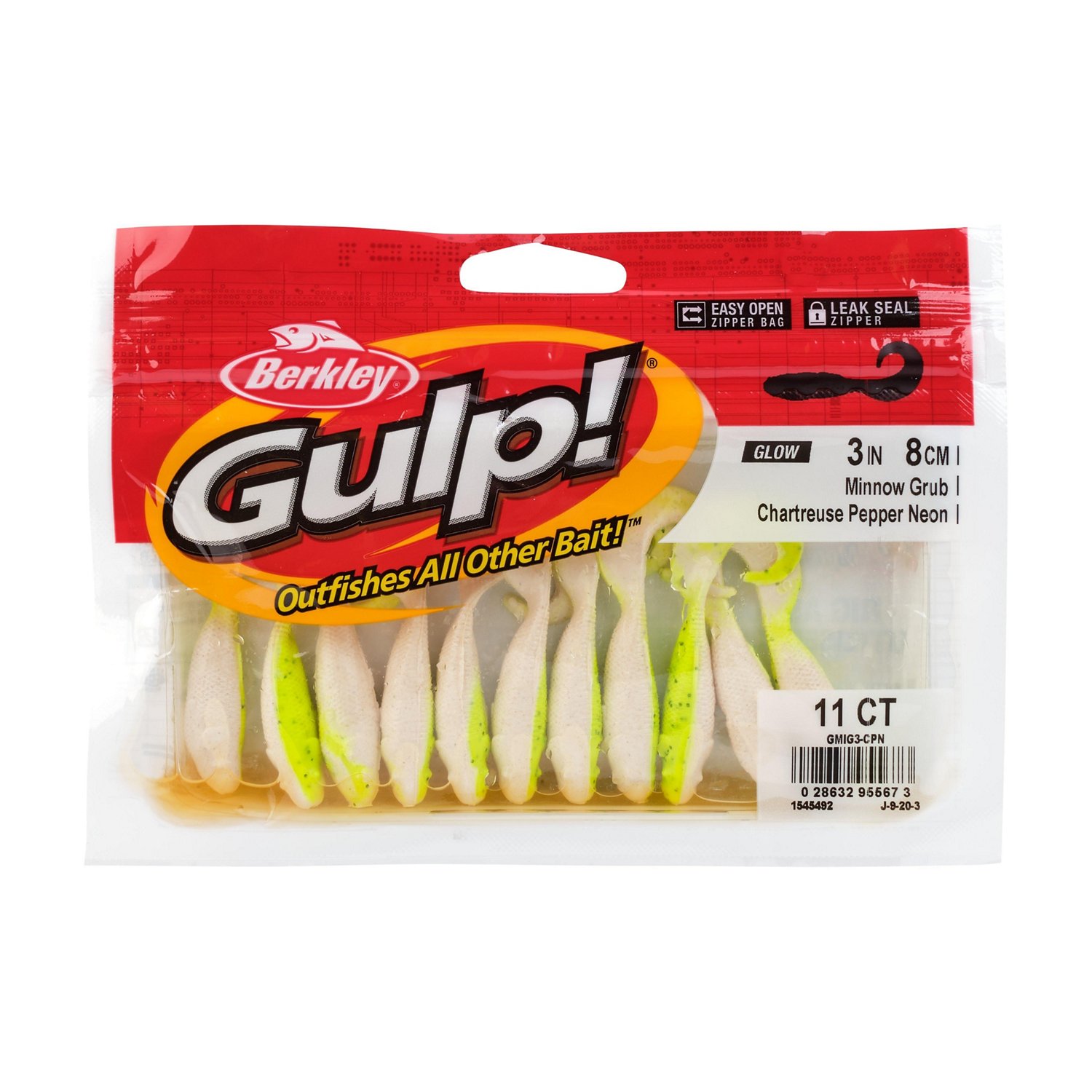 Berkley Gulp Minnow Grub 3 in 11-Pack - view number 4