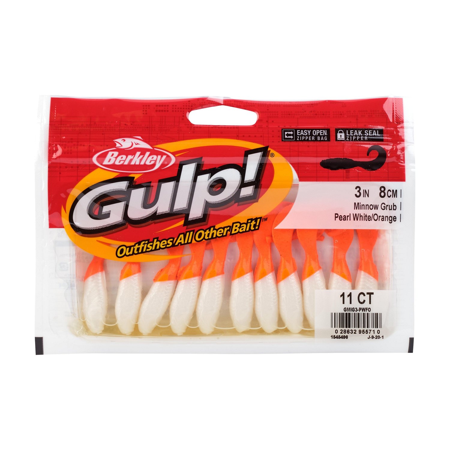 Berkley Gulp Minnow Grub 3 in 11-Pack - view number 4