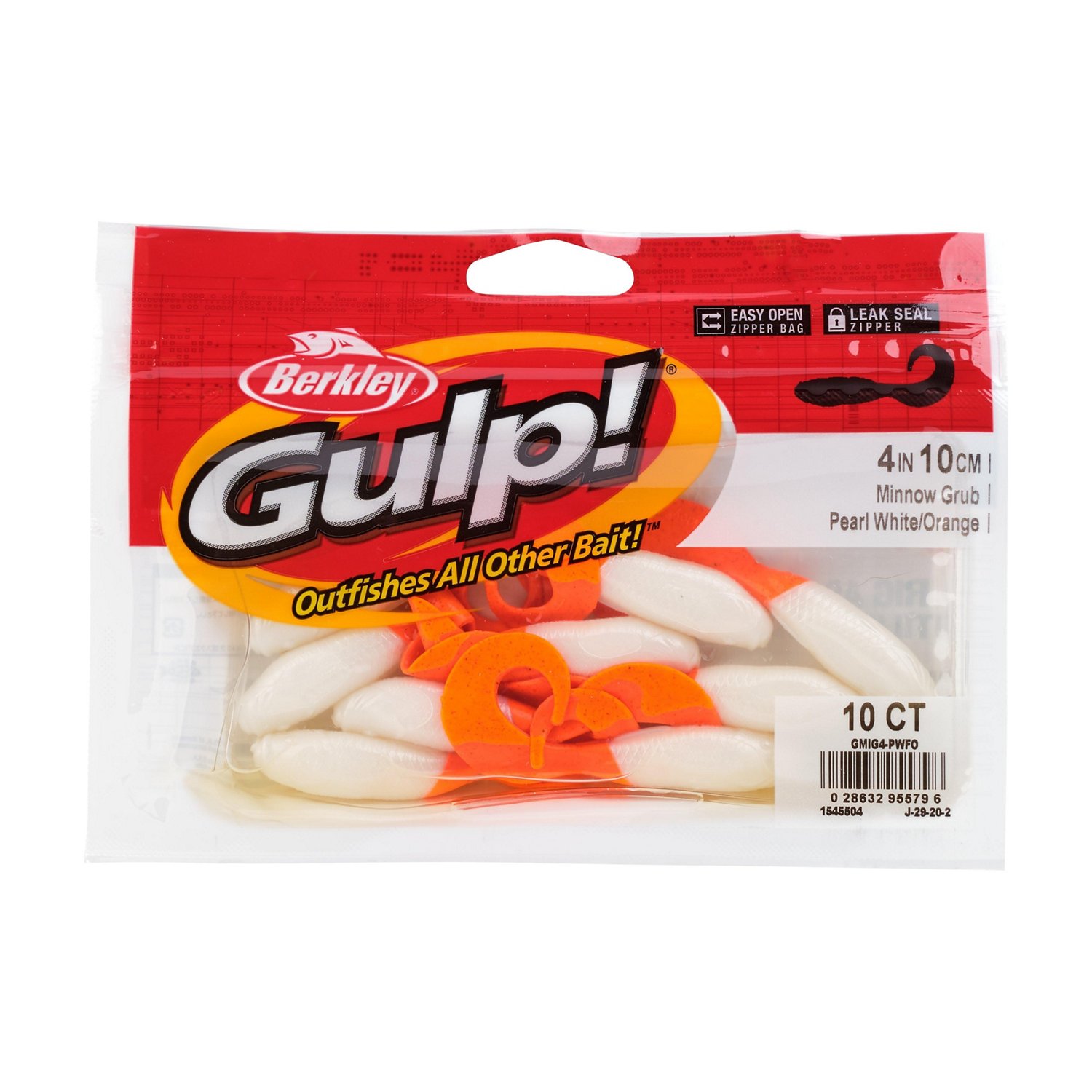 Berkley Gulp Minnow Grub 4 in 10-Pack - view number 4