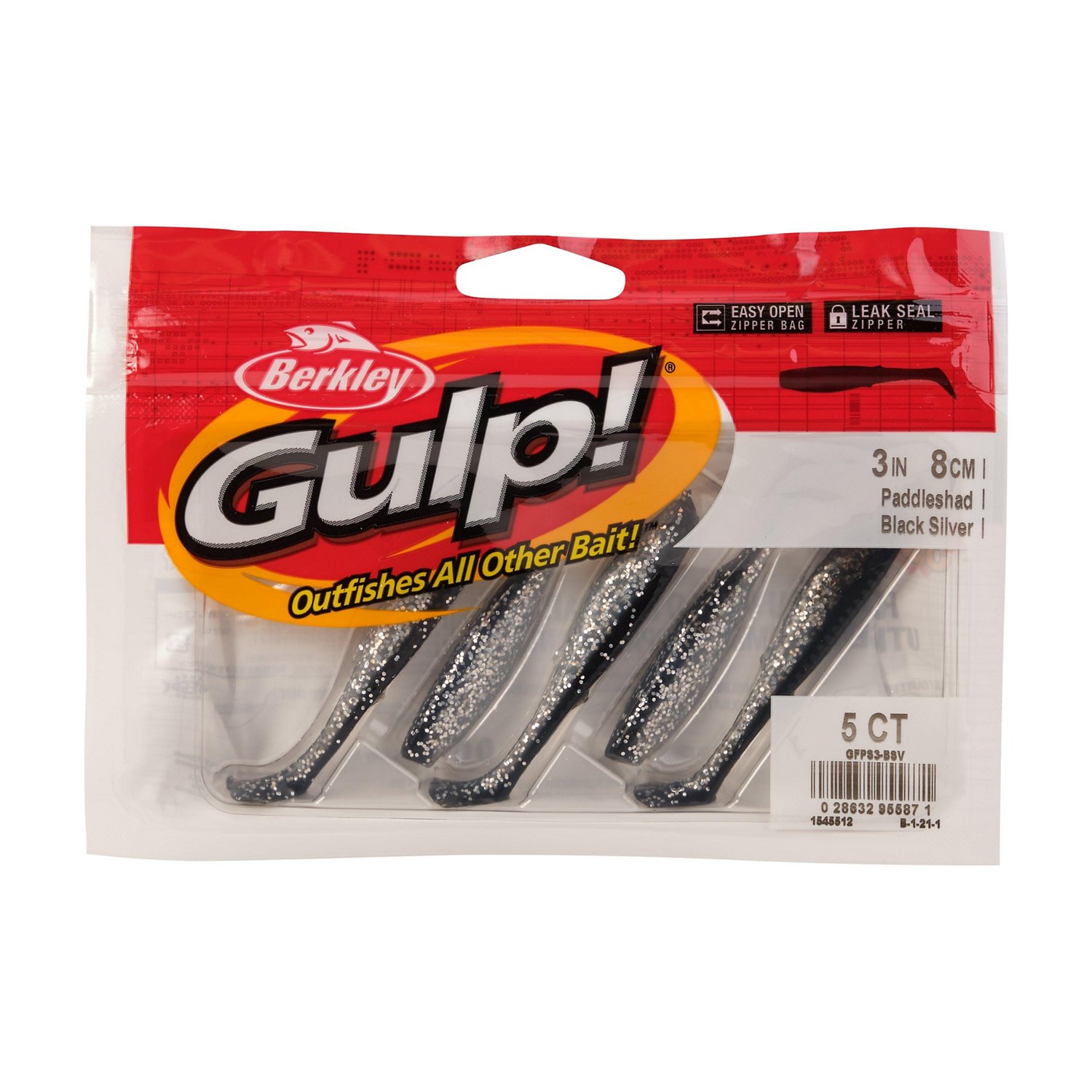 Berkley Gulp Paddleshad 3 inch 5-Pack - view number 4