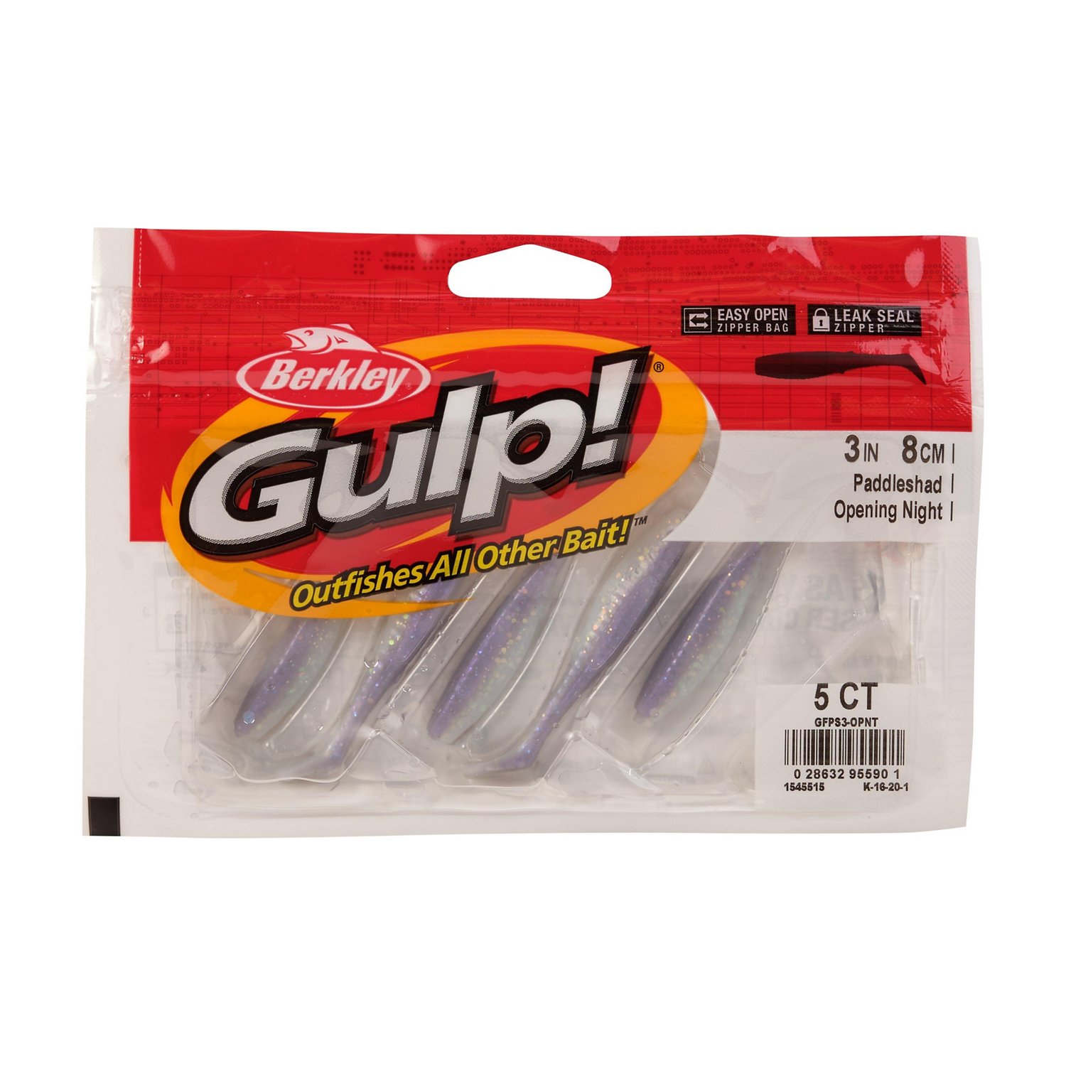 Berkley Gulp Paddleshad 3 inch 5-Pack - view number 4