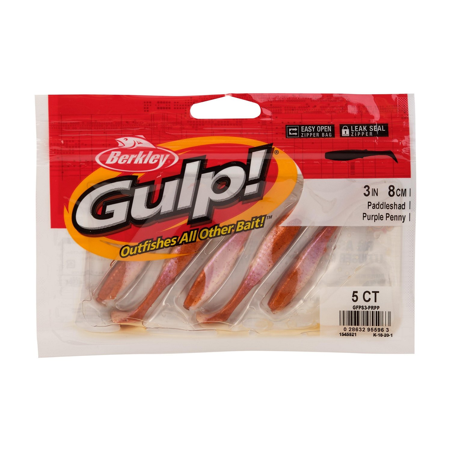 Berkley Gulp Paddleshad 3 inch 5-Pack - view number 4