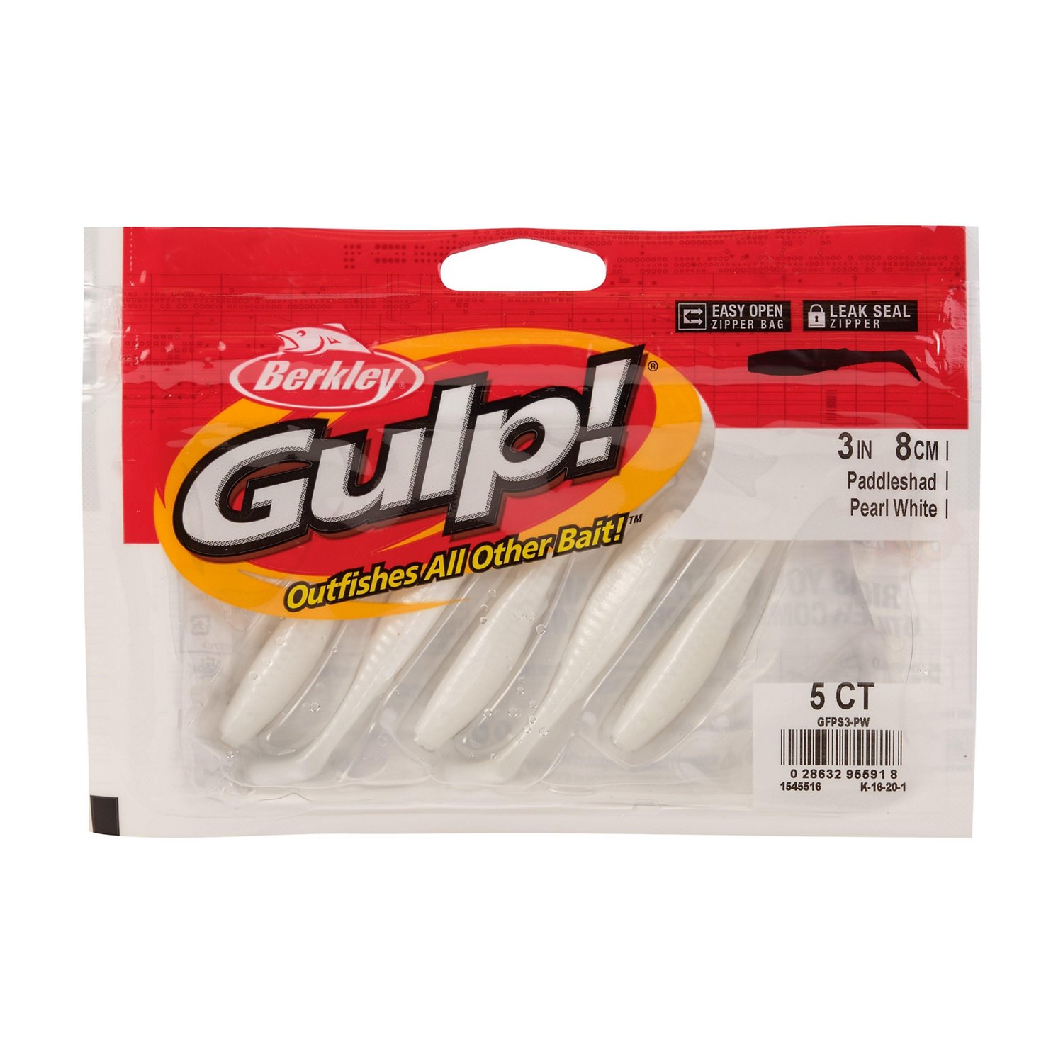 Berkley Gulp Paddleshad 3 inch 5-Pack - view number 4