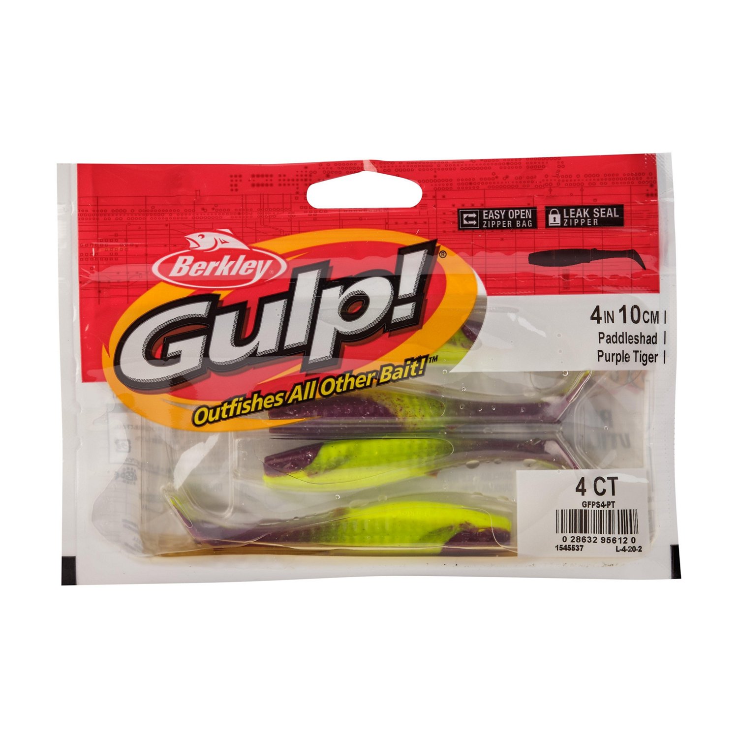 Berkley Gulp Paddleshad 4 inch 4-Pack - view number 4