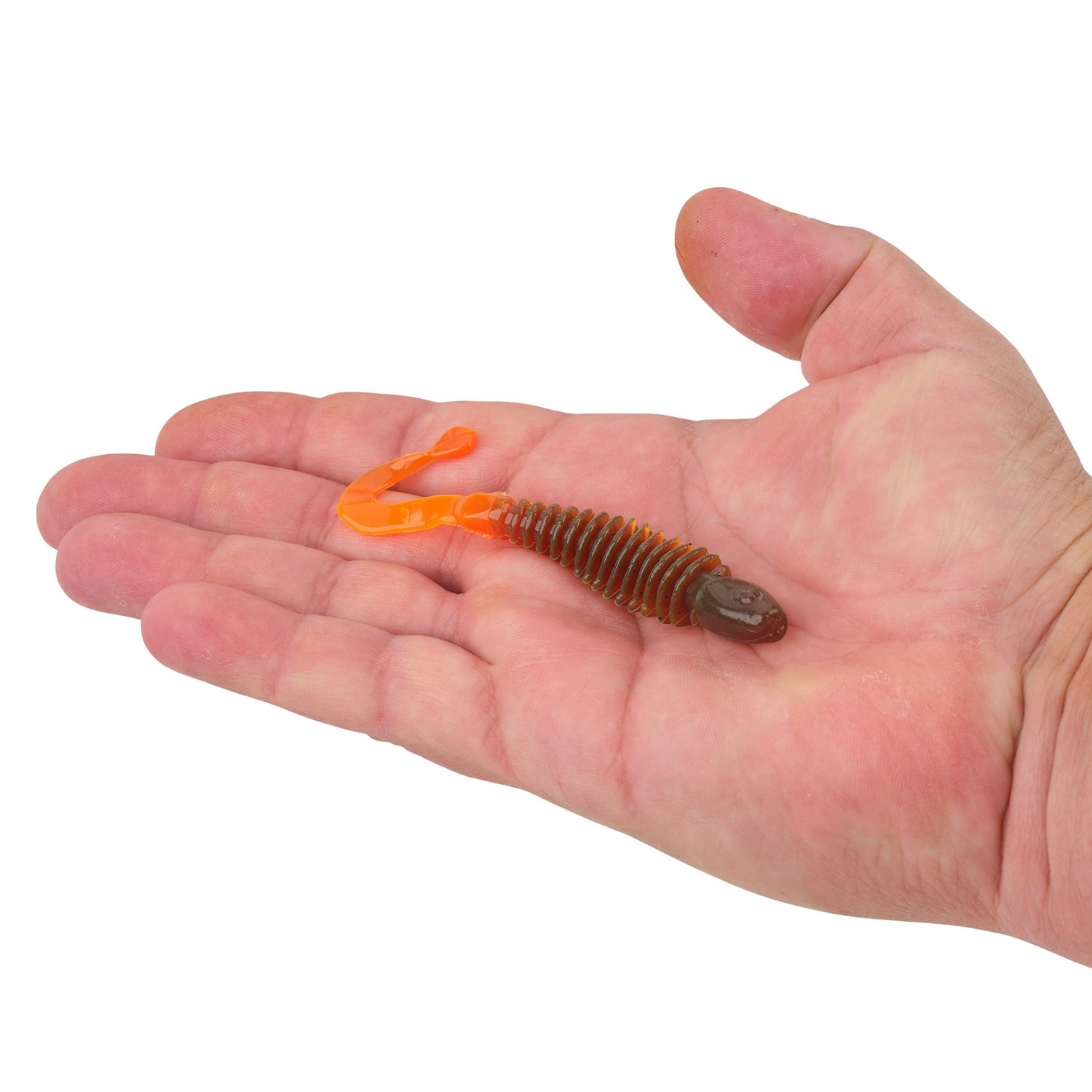 Berkley PowerBait Curly Bones 4 in Citrus Punch Soft Bait 8-Pack - view number 2