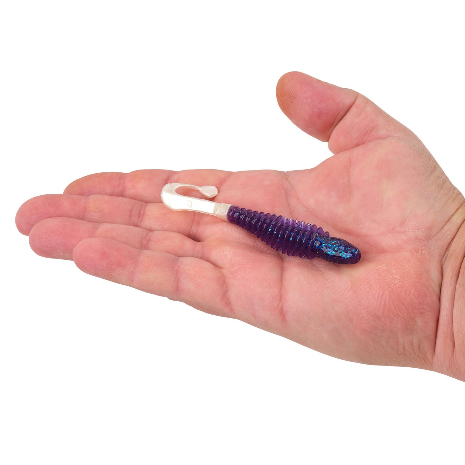Berkley PowerBait Curly Bones 4 in Citrus Punch Soft Bait 8-Pack - view number 2