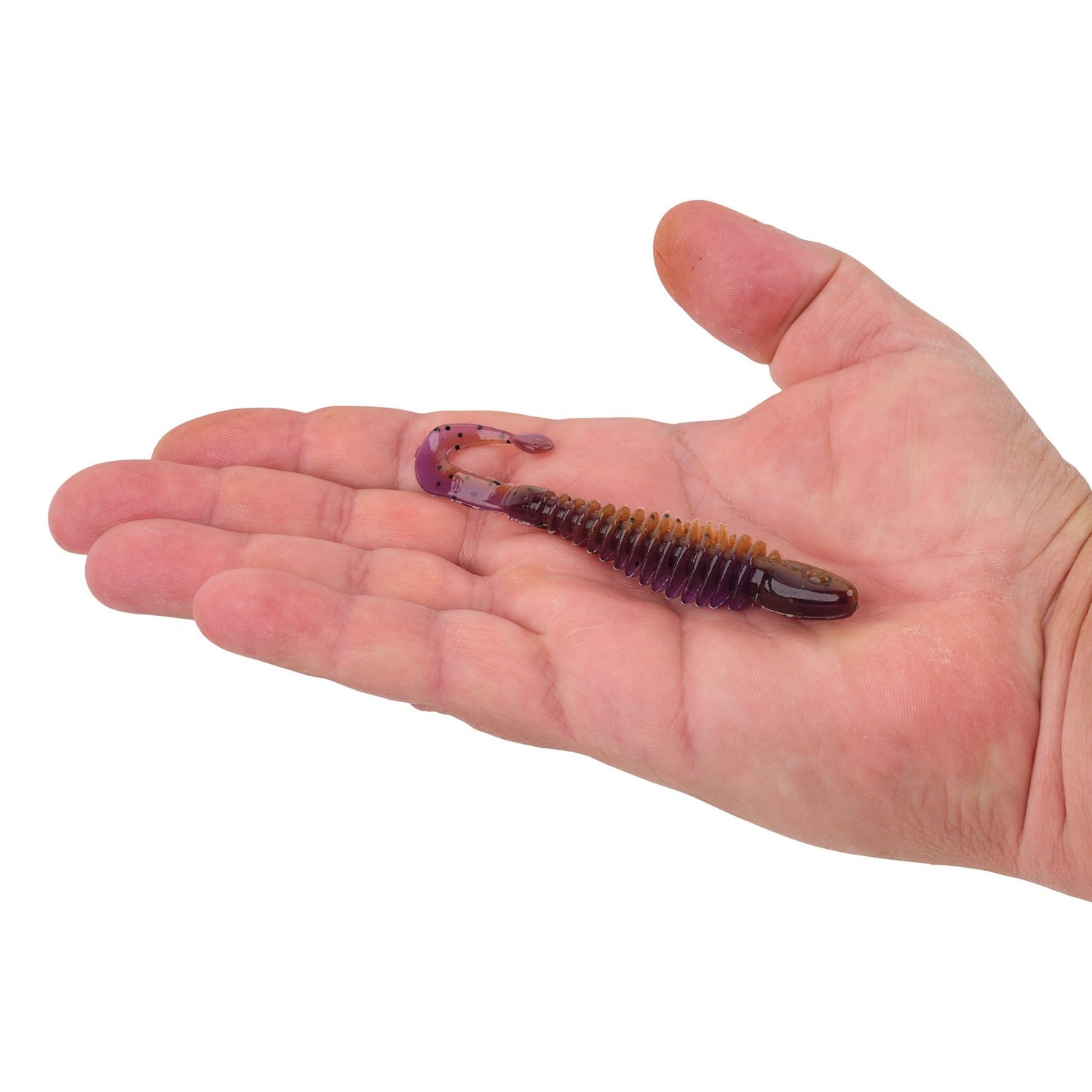 Berkley PowerBait Curly Bones 4 in Citrus Punch Soft Bait 8-Pack - view number 2