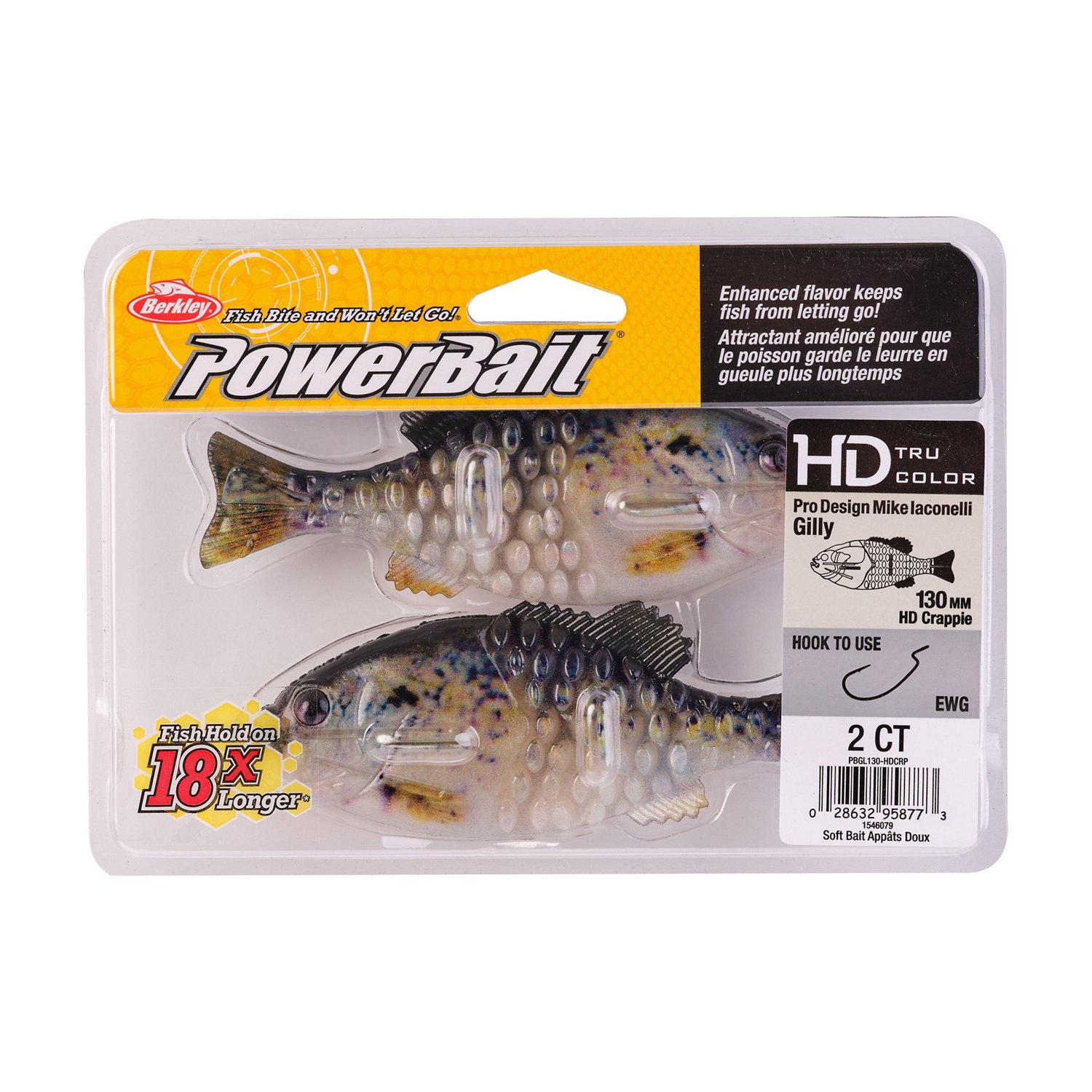 Berkley PowerBait Gilly 5 in Soft Bait 2-Pack - view number 4