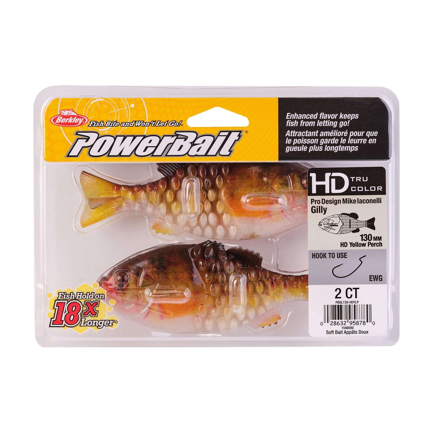 Berkley PowerBait Gilly 5 in Soft Bait 2-Pack - view number 4