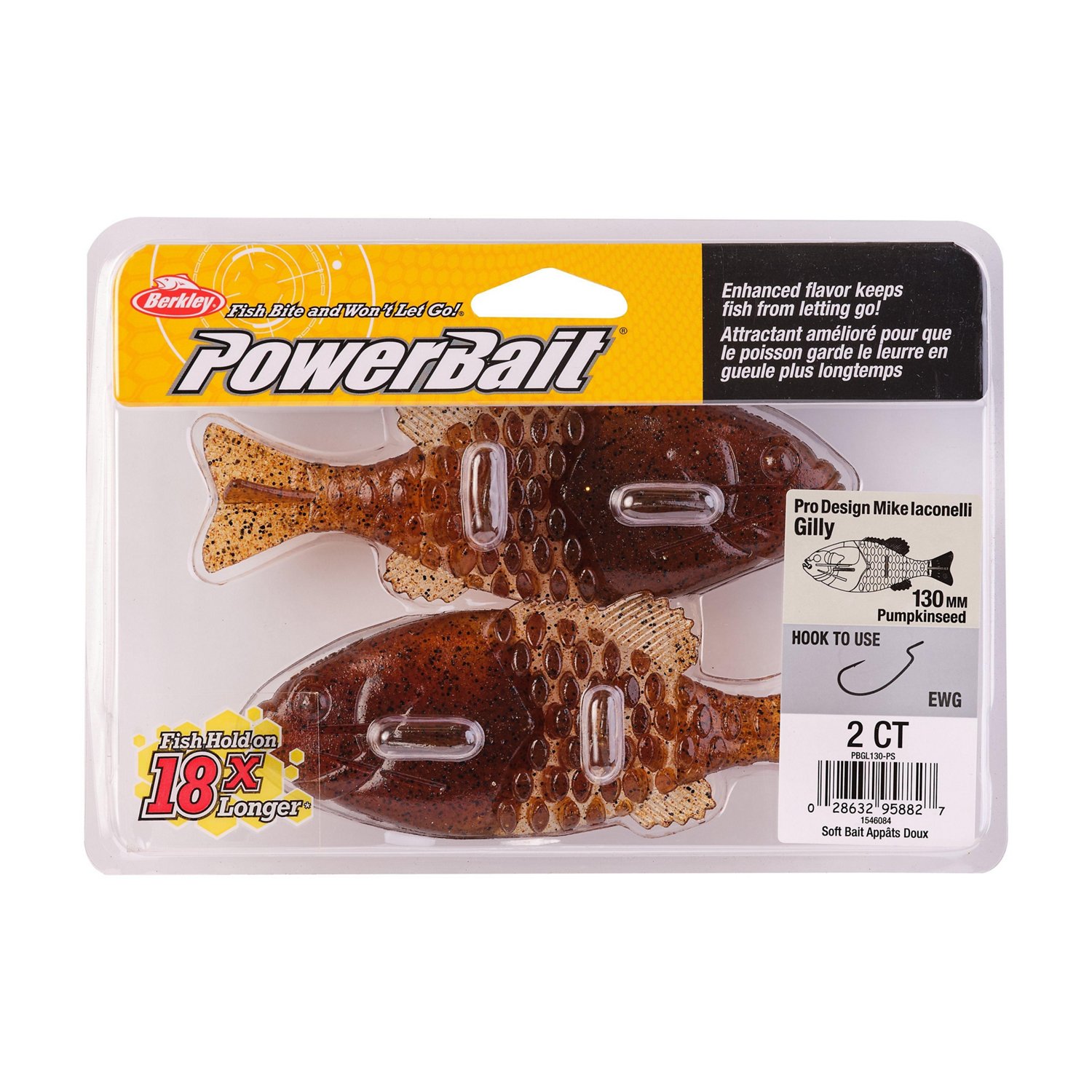 Berkley PowerBait Gilly 5 in Soft Bait 2-Pack - view number 4