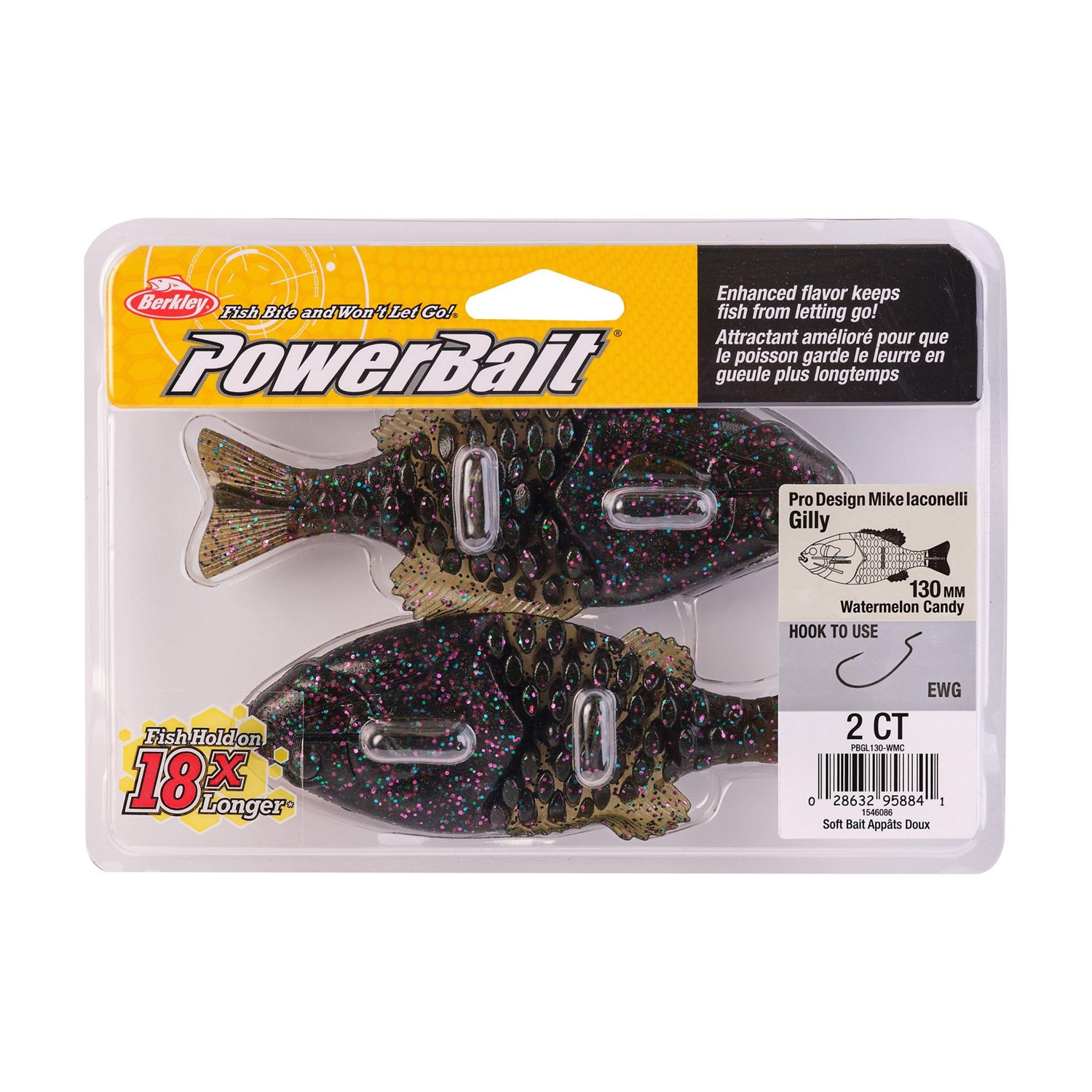 Berkley PowerBait Gilly 5 in Soft Bait 2-Pack - view number 4