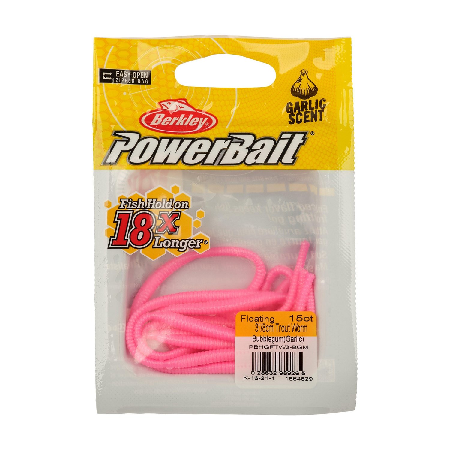 Berkley PowerBait Power Floating Trout Worm 3 in 15-Pack - view number 4