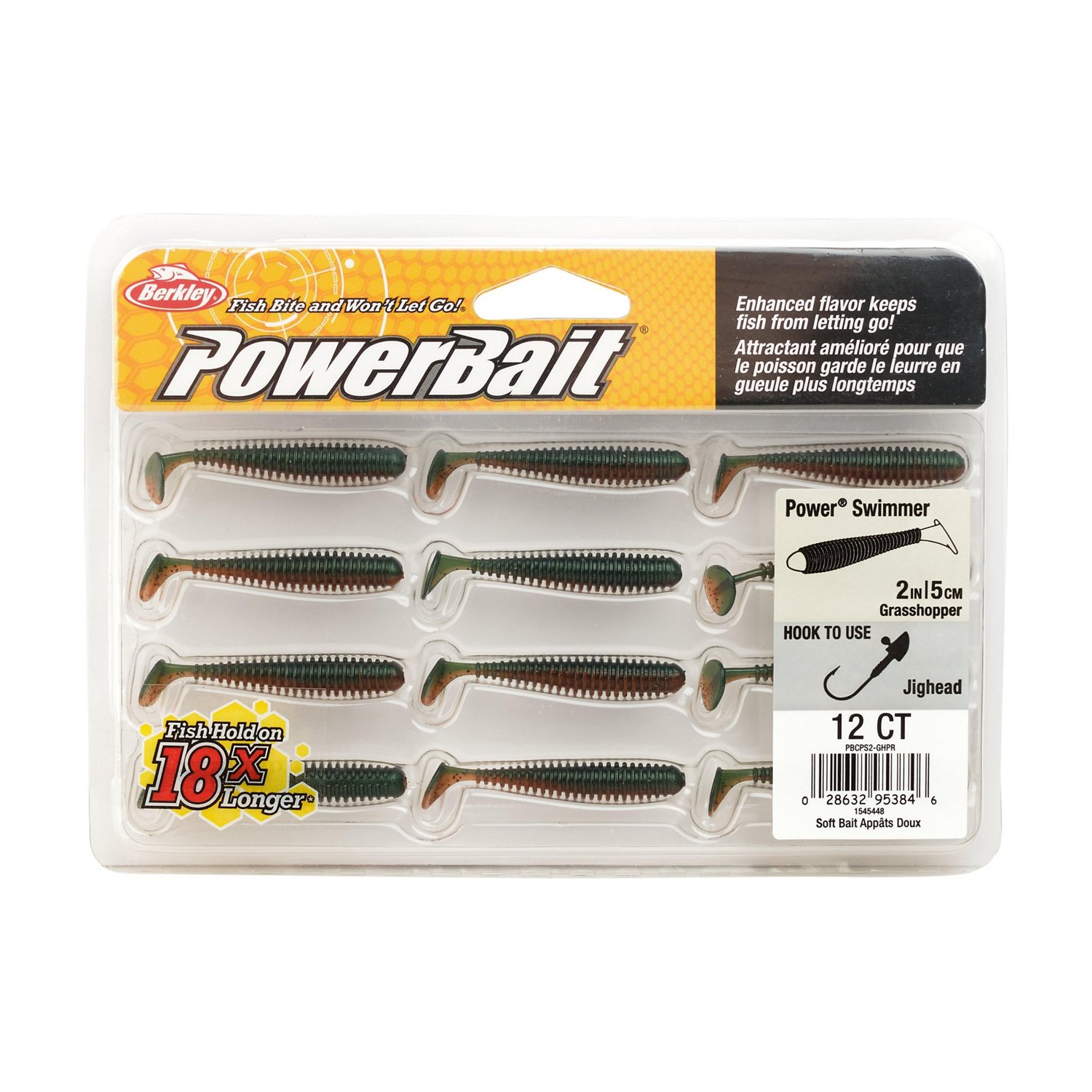 Berkley PowerBait Power Swimmer 2 in Bass Magic Soft Bait 12-Pack  - view number 4