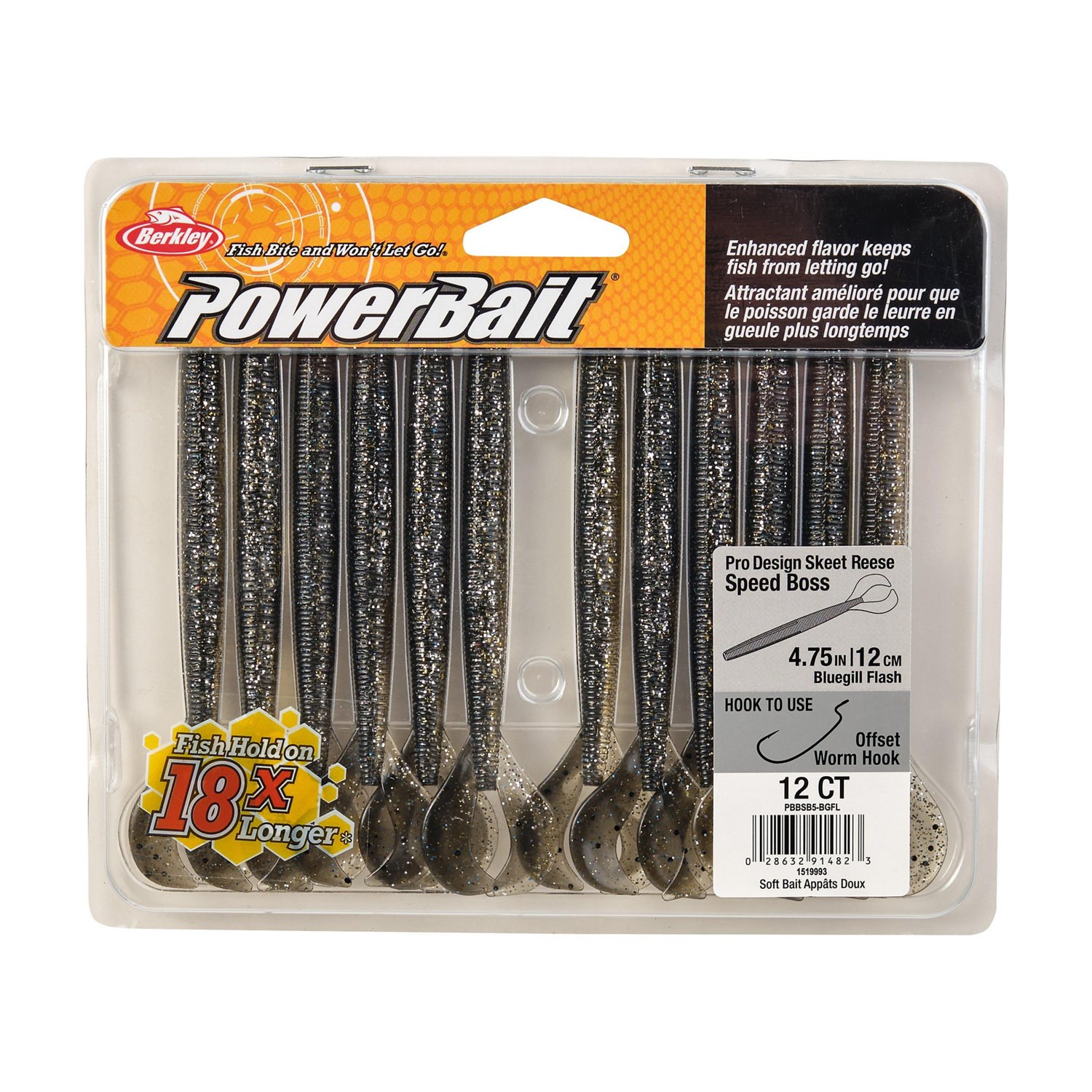 Berkley PowerBait Speed Boss Soft Bait 12-Pack - view number 4