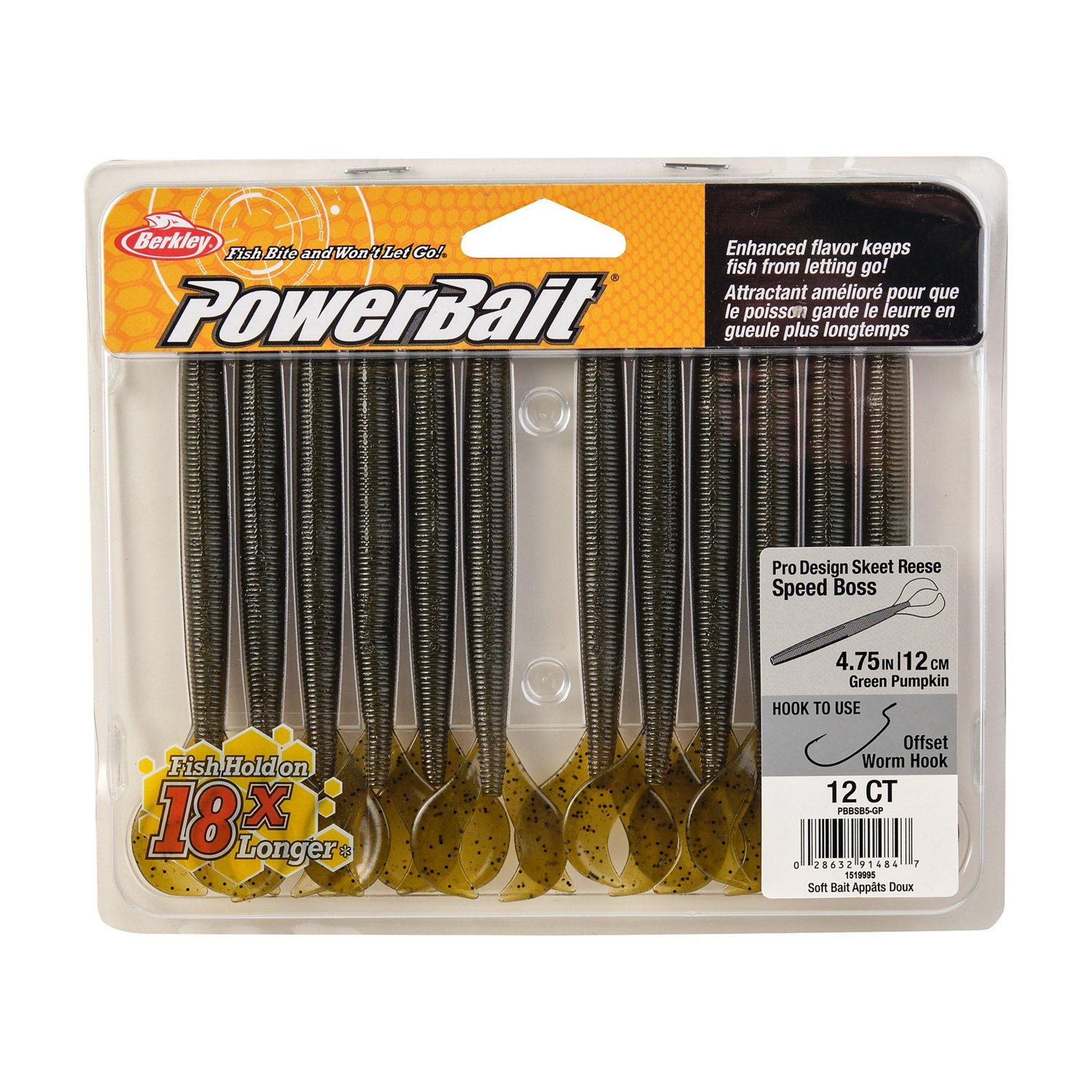 Berkley PowerBait Speed Boss Soft Bait 12-Pack - view number 4