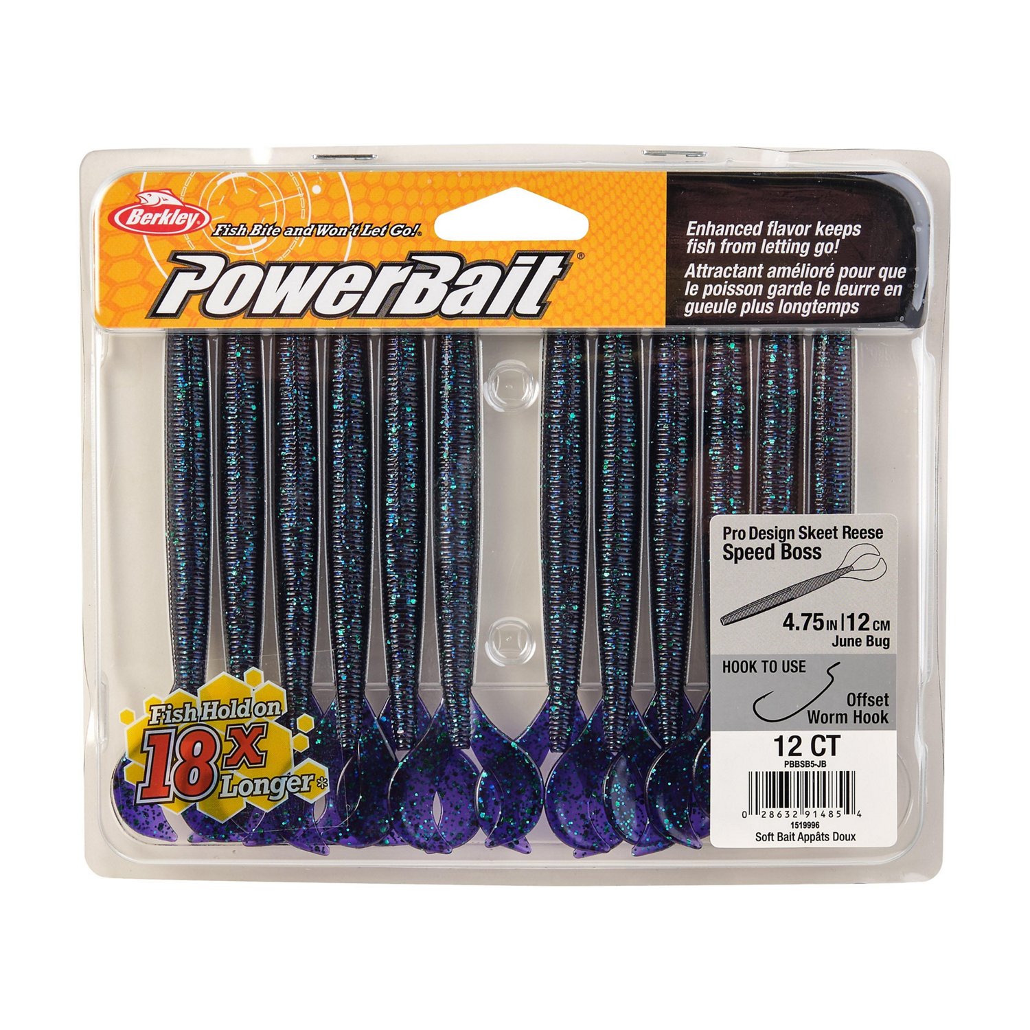 Berkley PowerBait Speed Boss Soft Bait 12-Pack - view number 4