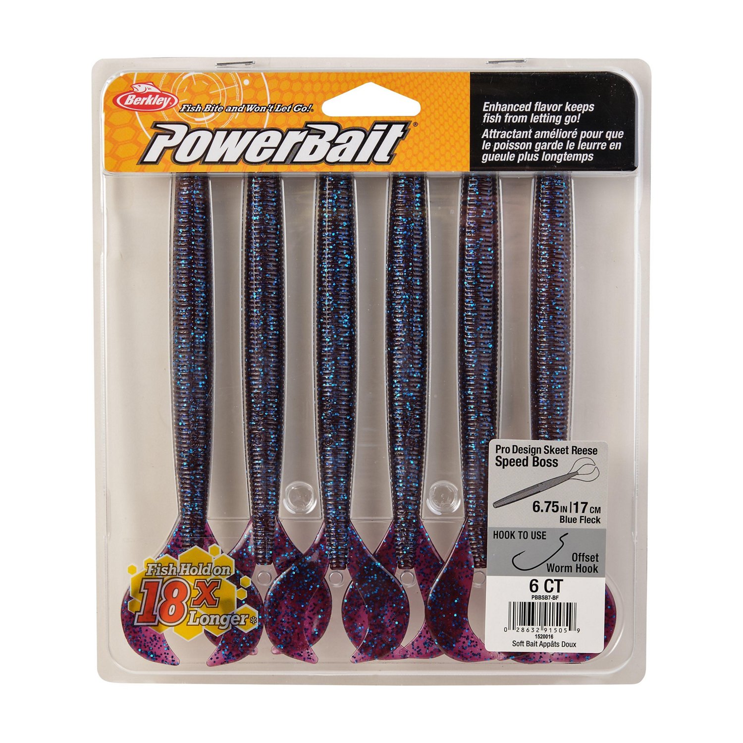 Berkley PowerBait Speed Boss Soft Bait 6-Pack - view number 4