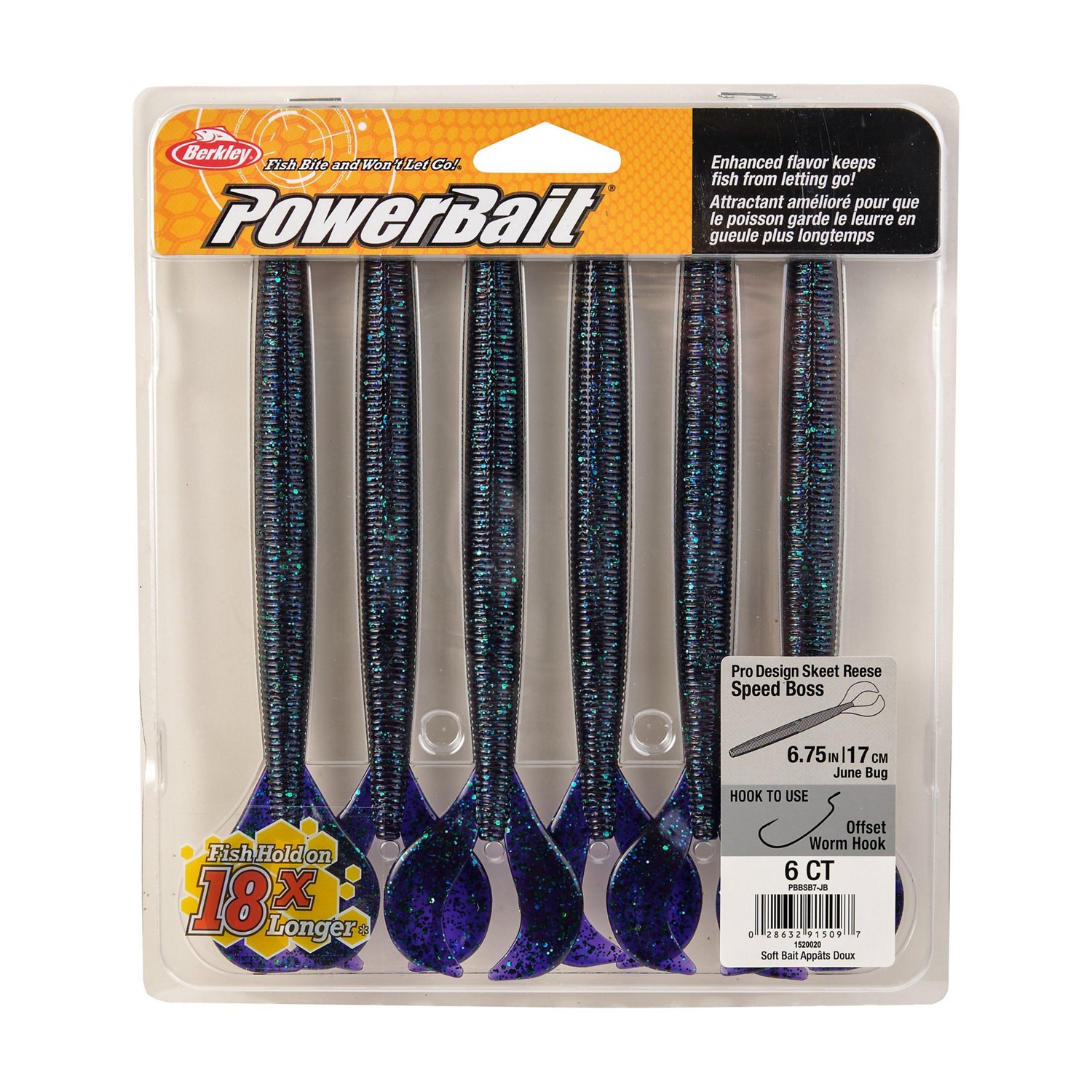 Berkley PowerBait Speed Boss Soft Bait 6-Pack - view number 4